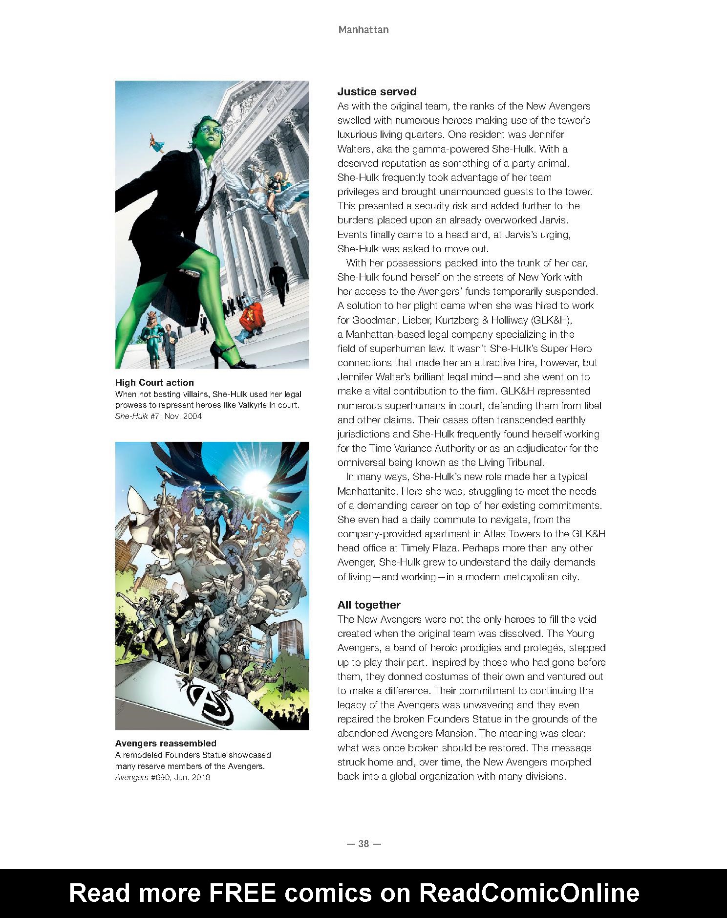 Read online Marvel Universe Map By Map: James Hill comic -  Issue # TPB (Part 1) - 38
