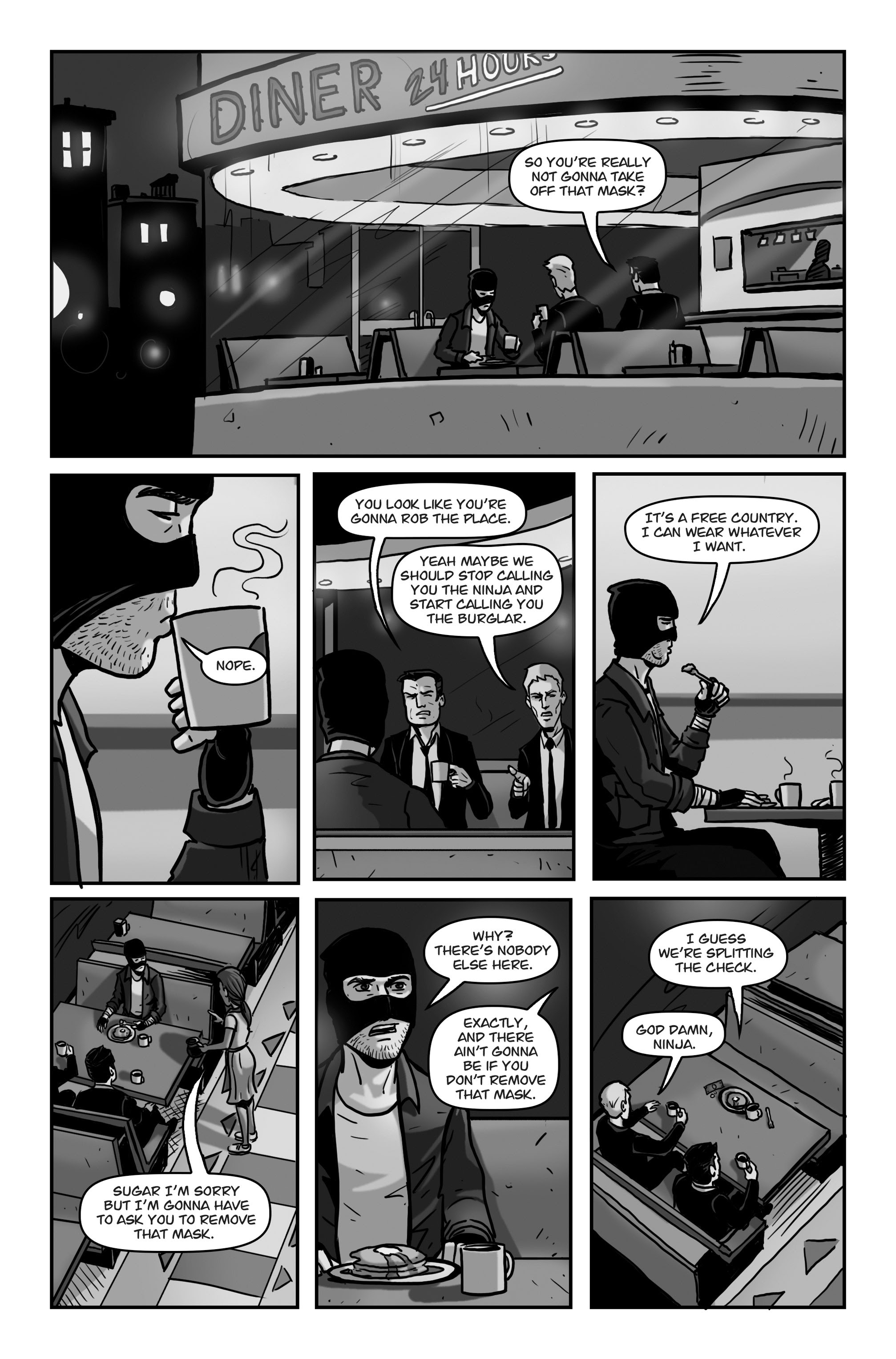 Read online The God Child comic -  Issue #1 - 18