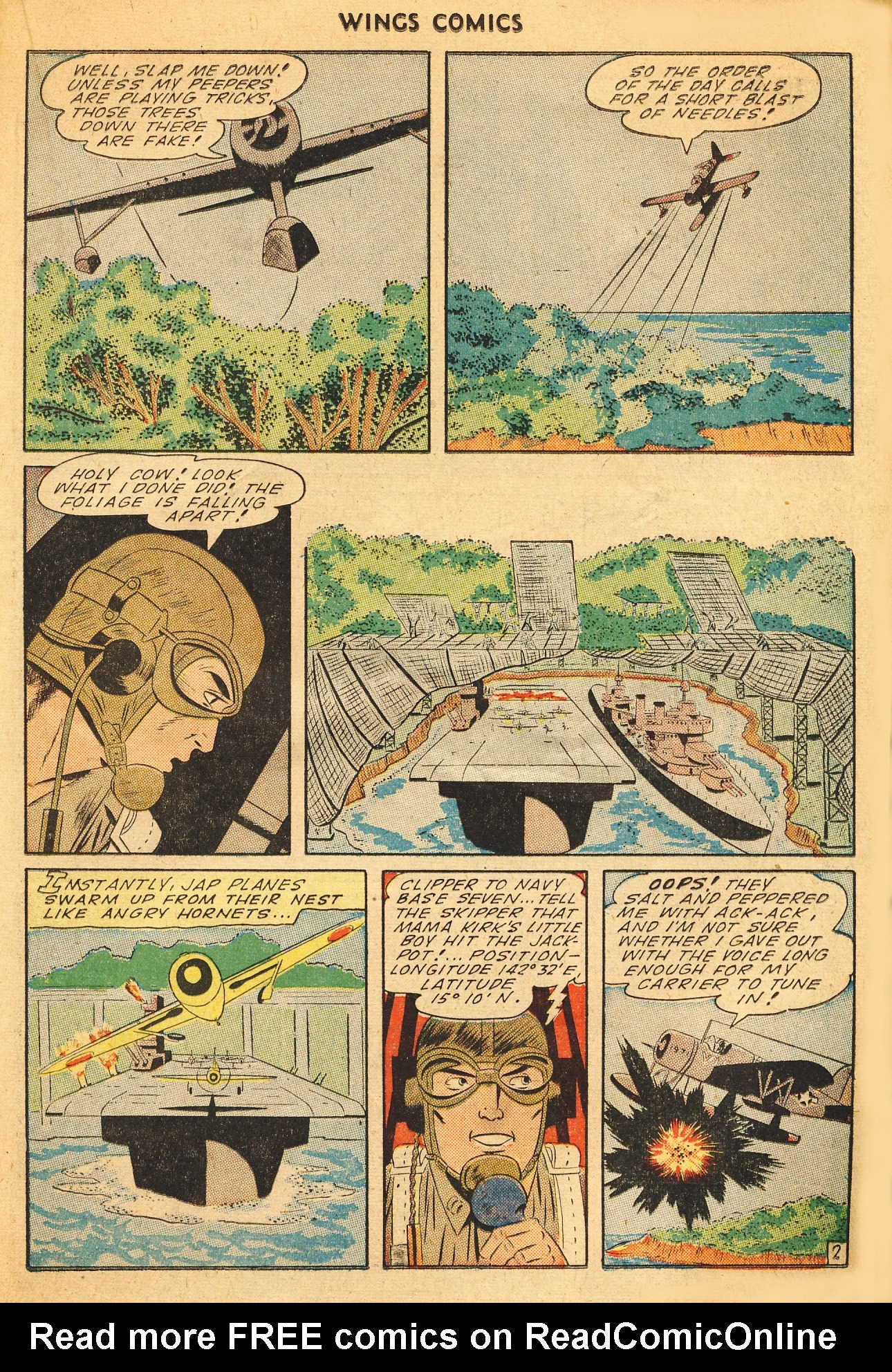 Read online Wings Comics comic -  Issue #54 - 31