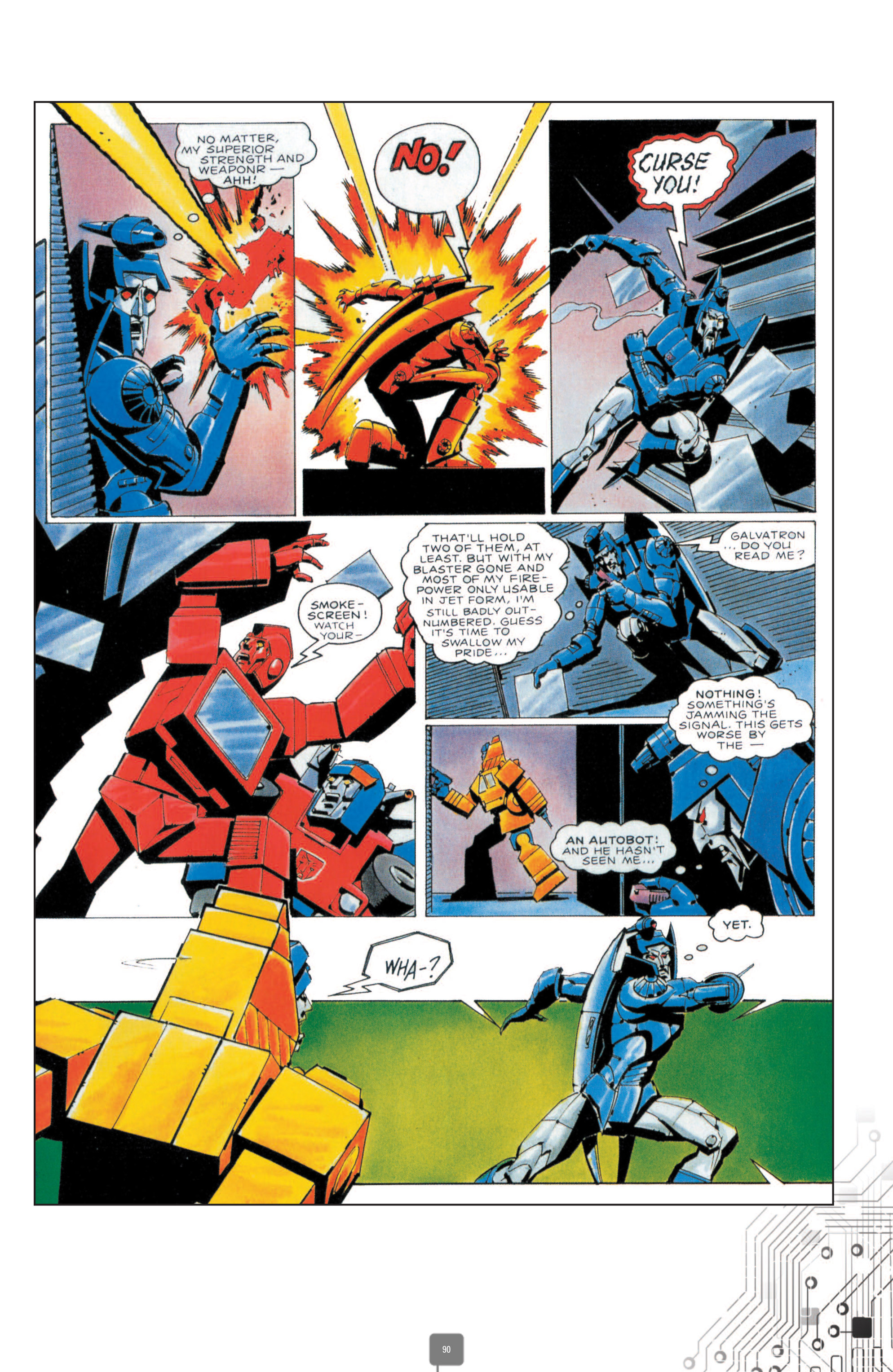 Read online The Transformers Classics UK comic -  Issue # TPB 3 - 91