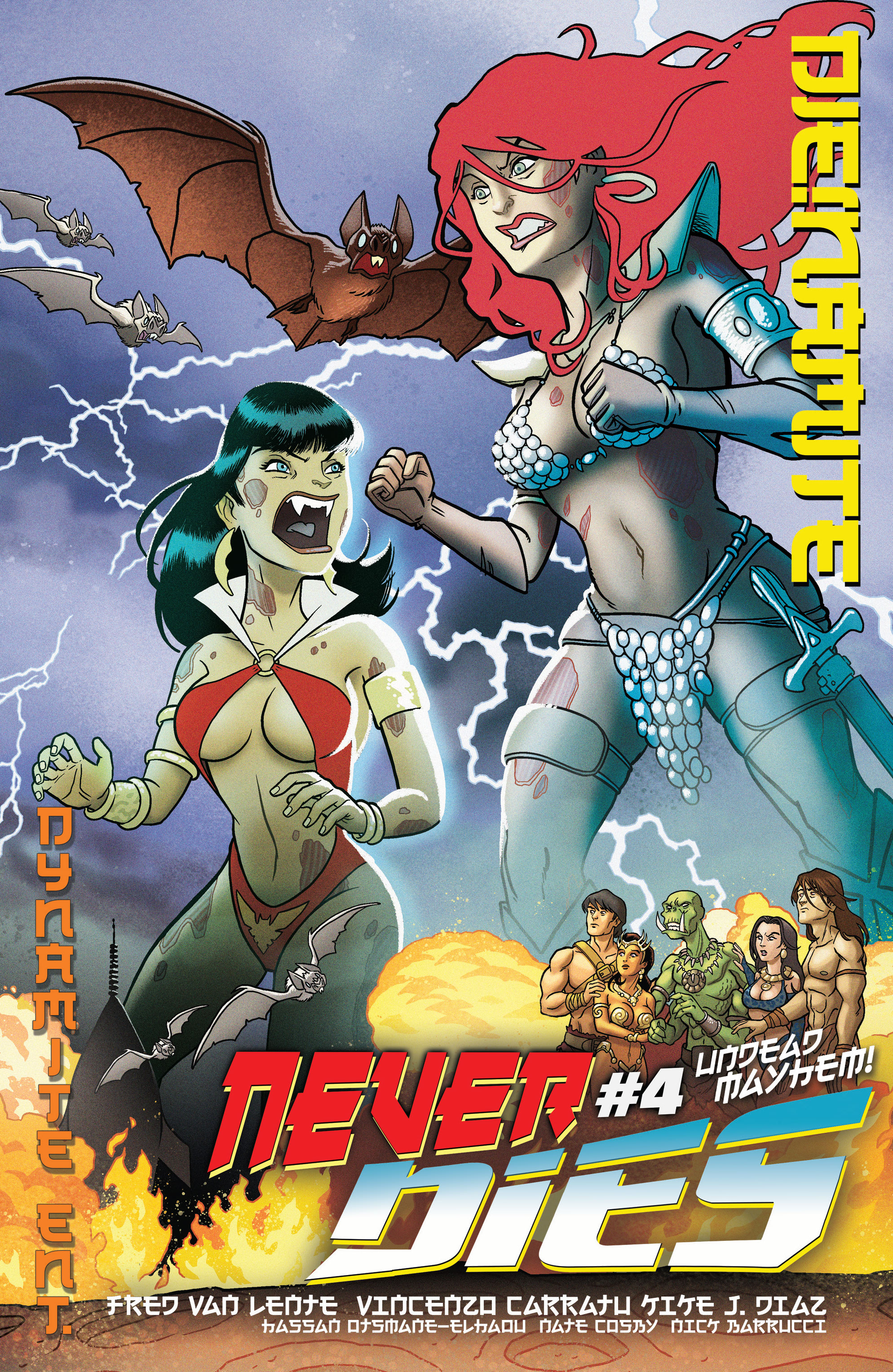 Read online Die!Namite Never Dies comic -  Issue #4 - 1