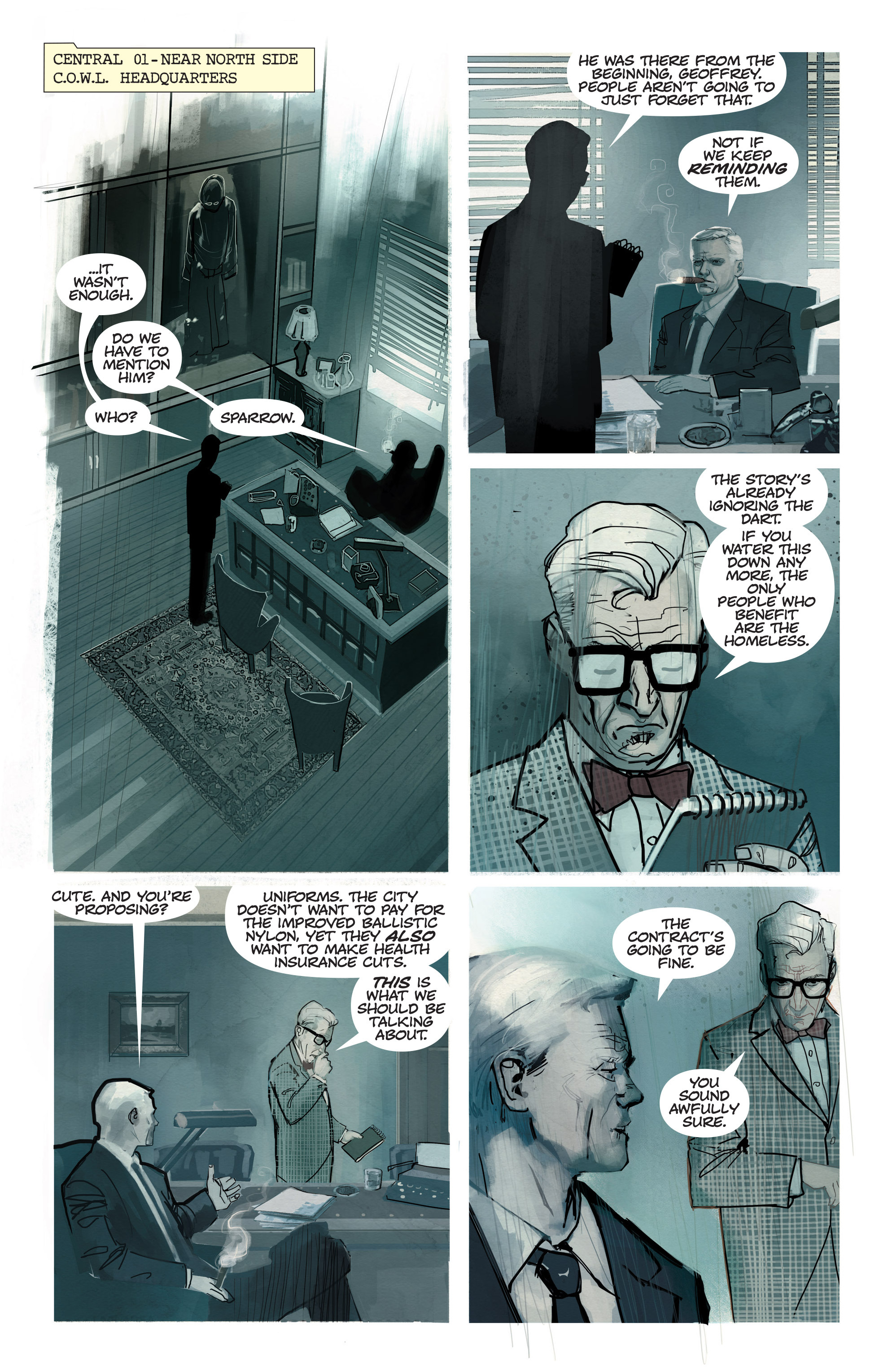 Read online C.O.W.L. comic -  Issue #2 - 10