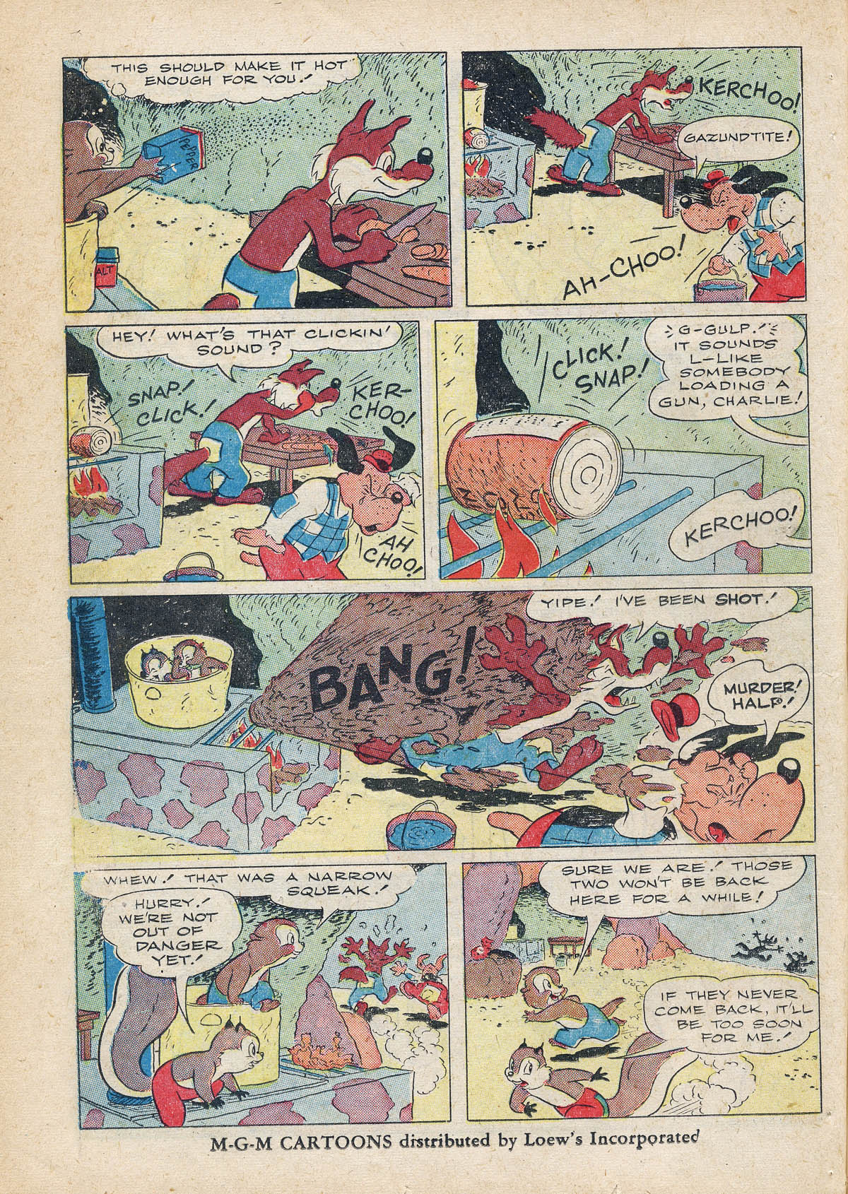 Read online Tom & Jerry Comics comic -  Issue #62 - 37