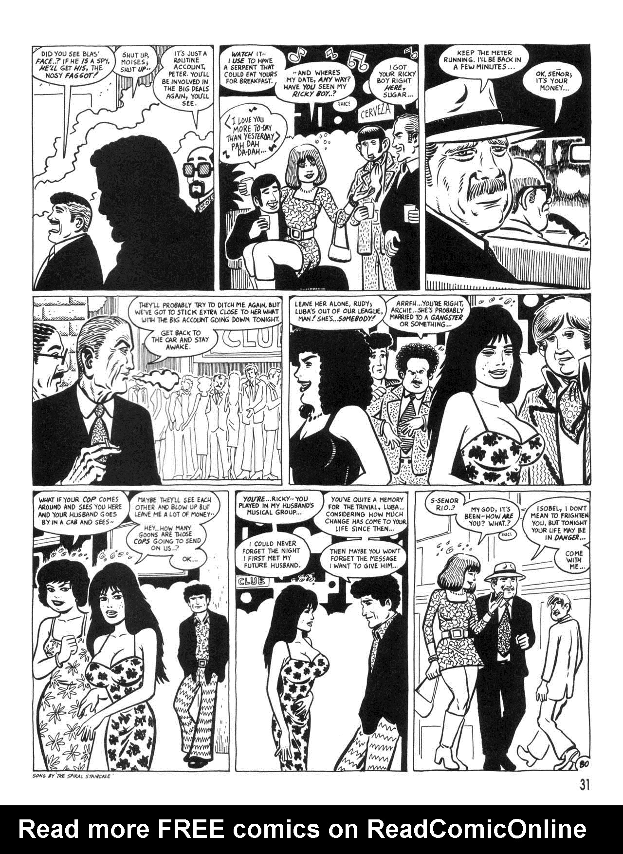Read online Love and Rockets (1982) comic -  Issue #35 - 33