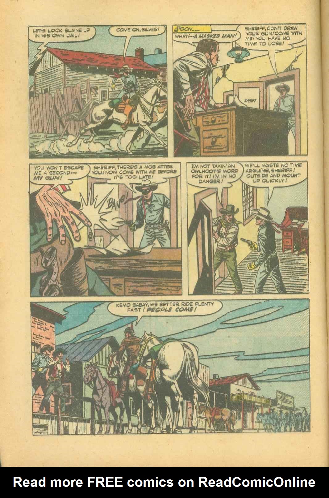 Read online The Lone Ranger (1948) comic -  Issue #60 - 12