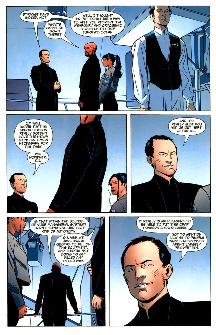 Read online Ocean comic -  Issue #3 - 7