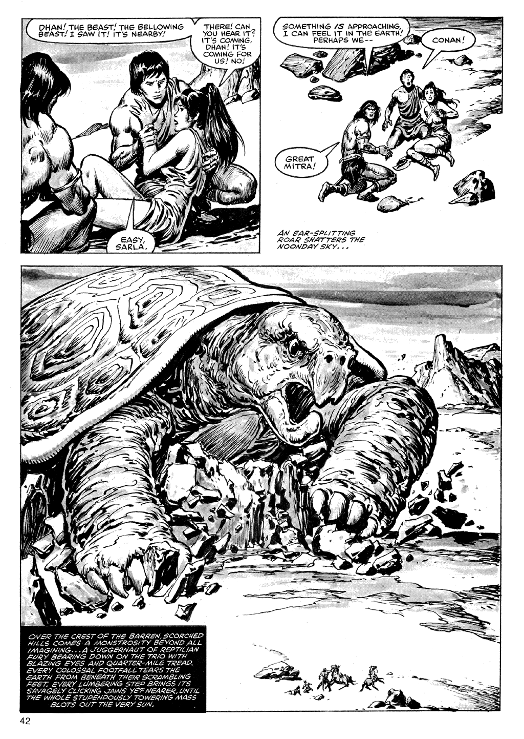 Read online The Savage Sword Of Conan comic -  Issue #72 - 42