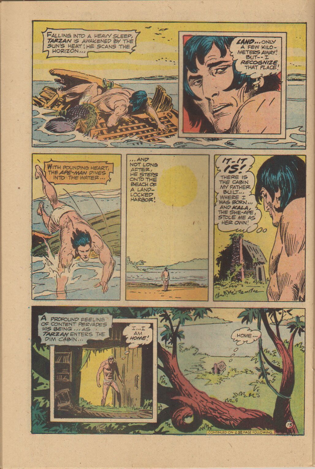 Read online Tarzan (1972) comic -  Issue #221 - 14