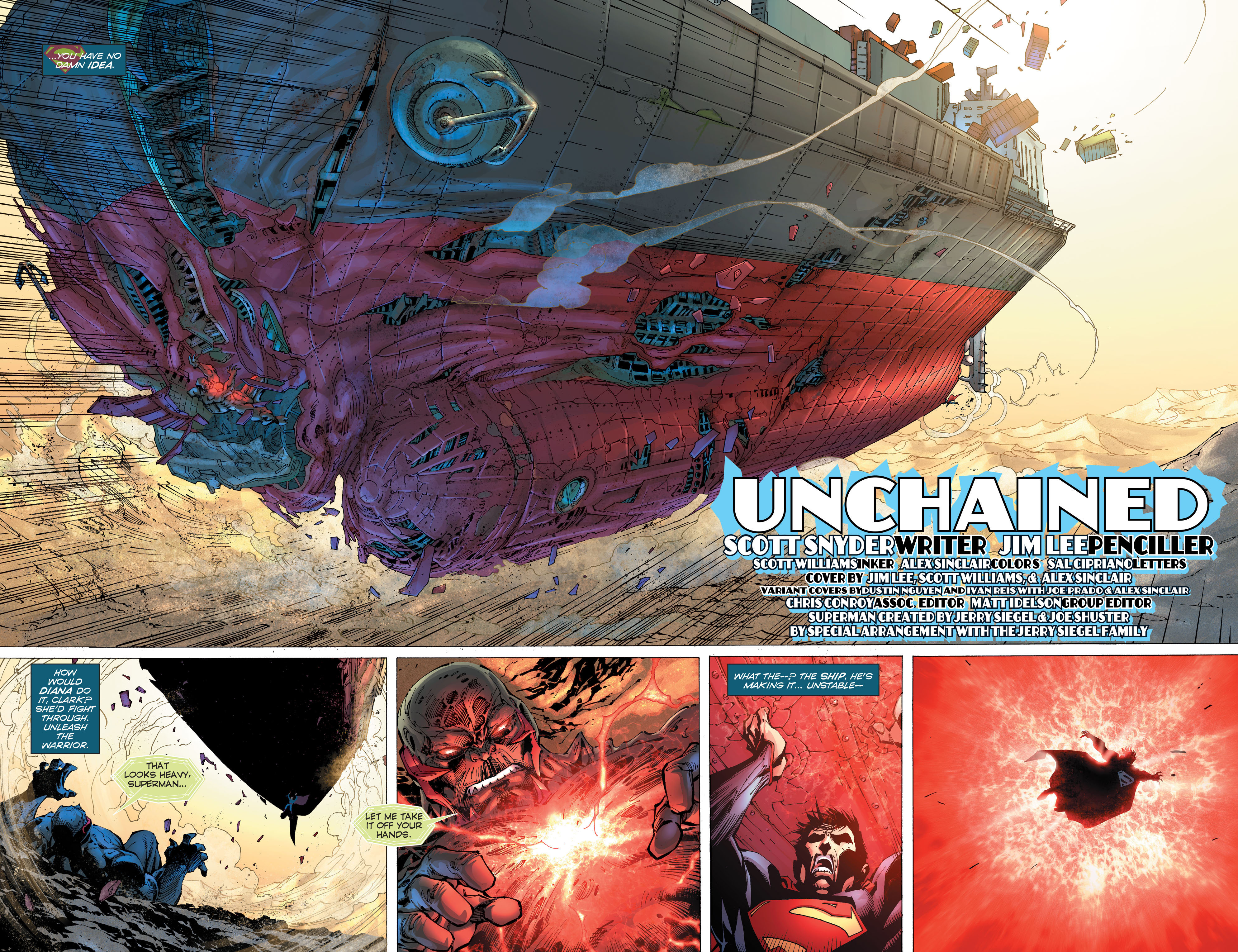 Read online Superman Unchained (2013) comic -  Issue #8 - 4