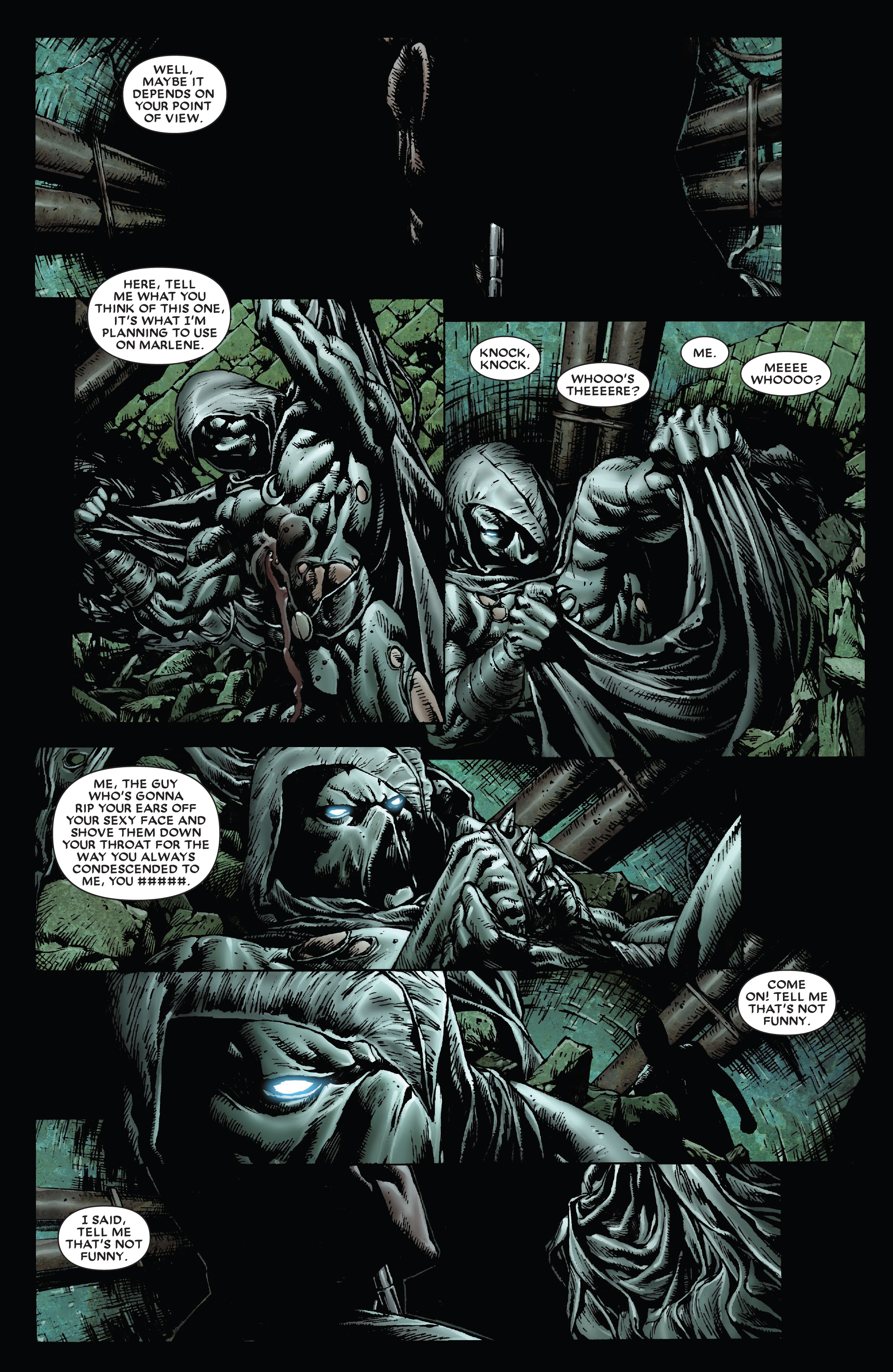 Read online Moon Knight by Huston, Benson & Hurwitz Omnibus comic -  Issue # TPB (Part 3) - 50