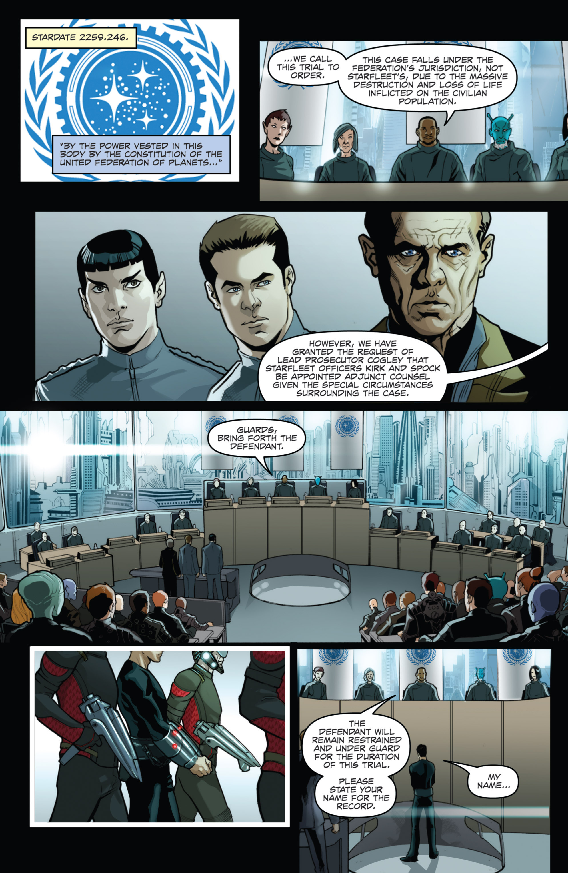 Read online Star Trek: Khan comic -  Issue #1 - 3