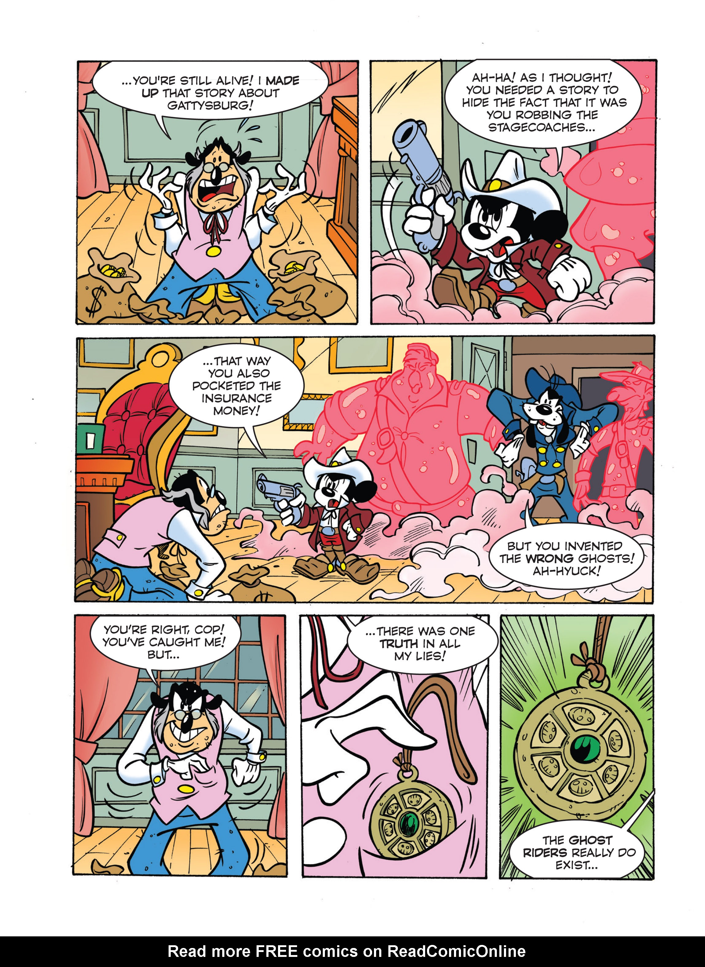 Read online Weird West Mickey: Stagecoach to Ghost Town comic -  Issue # Full - 26