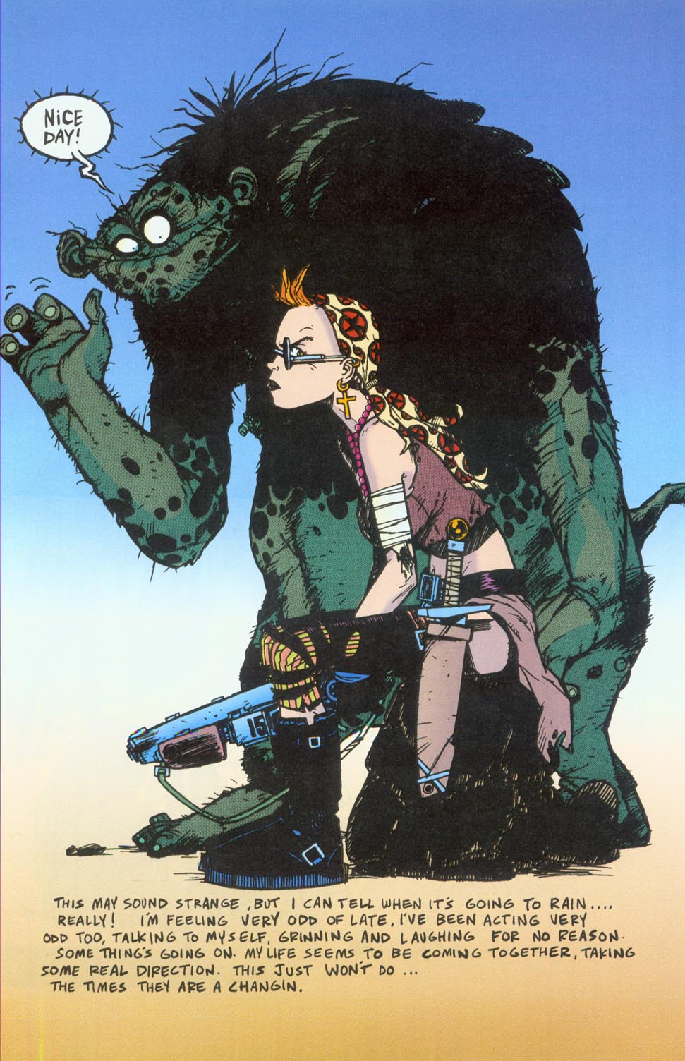 Read online Hewlett and Martin's Tank Girl comic -  Issue # TPB - 76