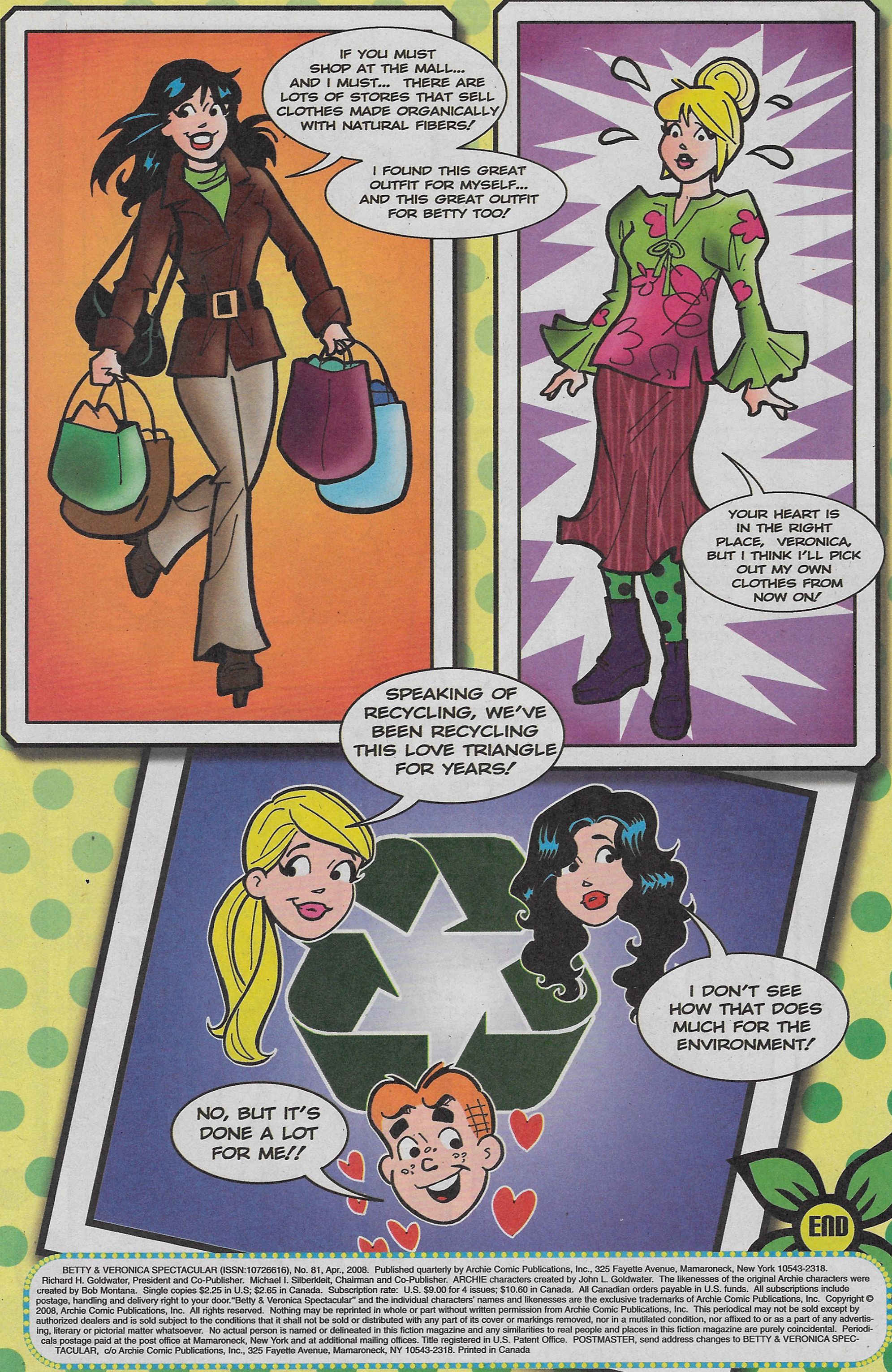 Read online Betty & Veronica Spectacular comic -  Issue #81 - 34