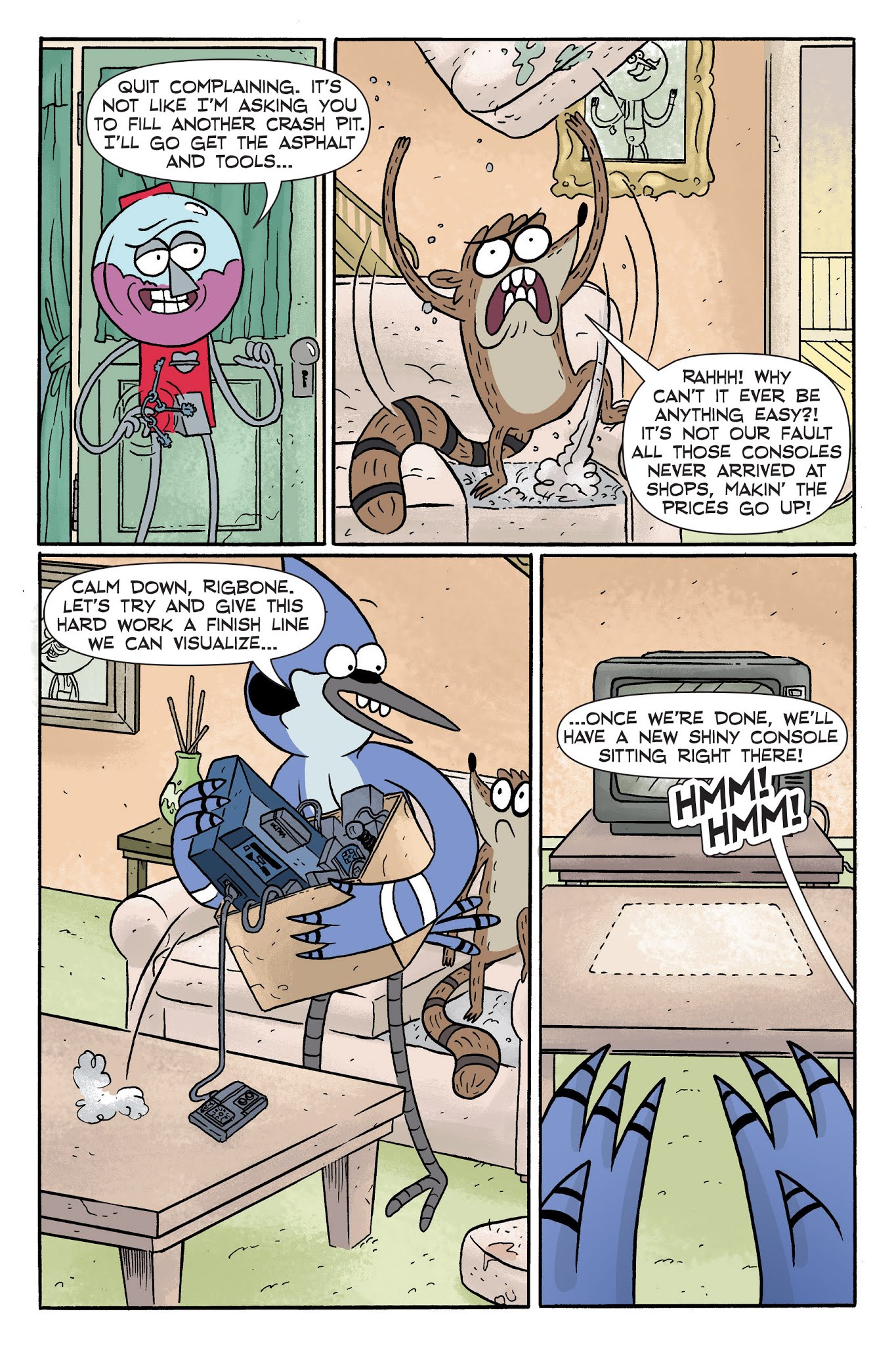 Read online Regular Show: A Clash of Consoles comic -  Issue # TPB (Part 1) - 14