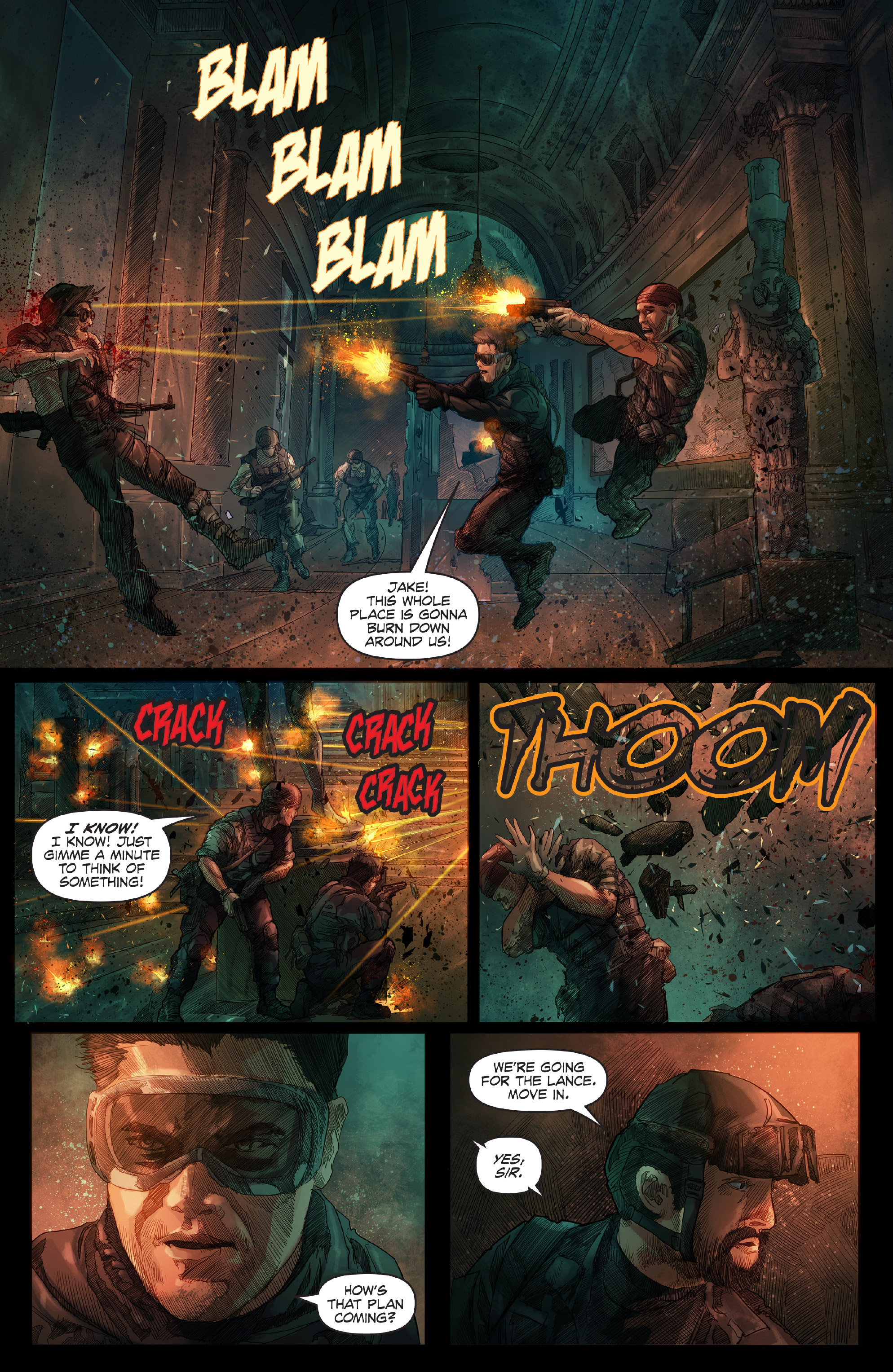 Read online Afterburn: Crossfire comic -  Issue #2 - 3