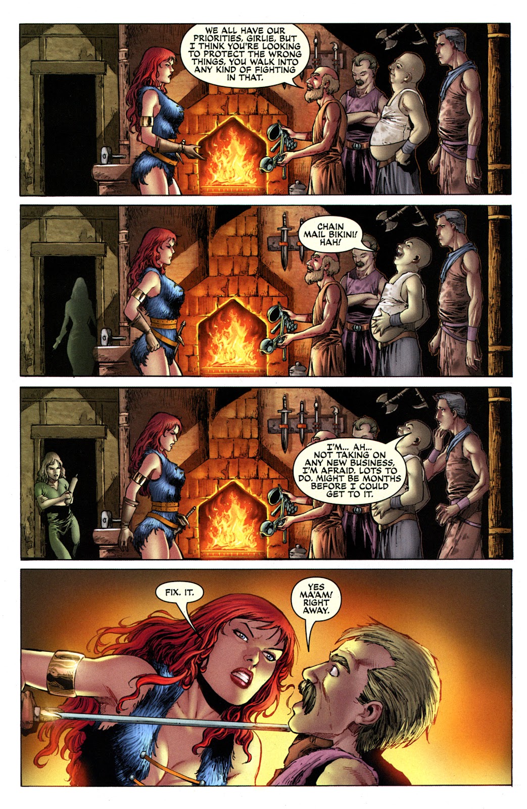 Red Sonja: Blue issue Full - Page 34
