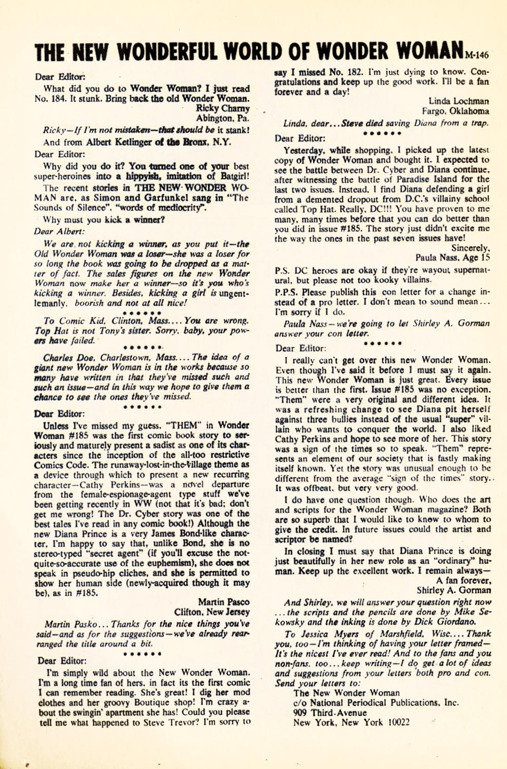 Read online Wonder Woman (1942) comic -  Issue #187 - 20