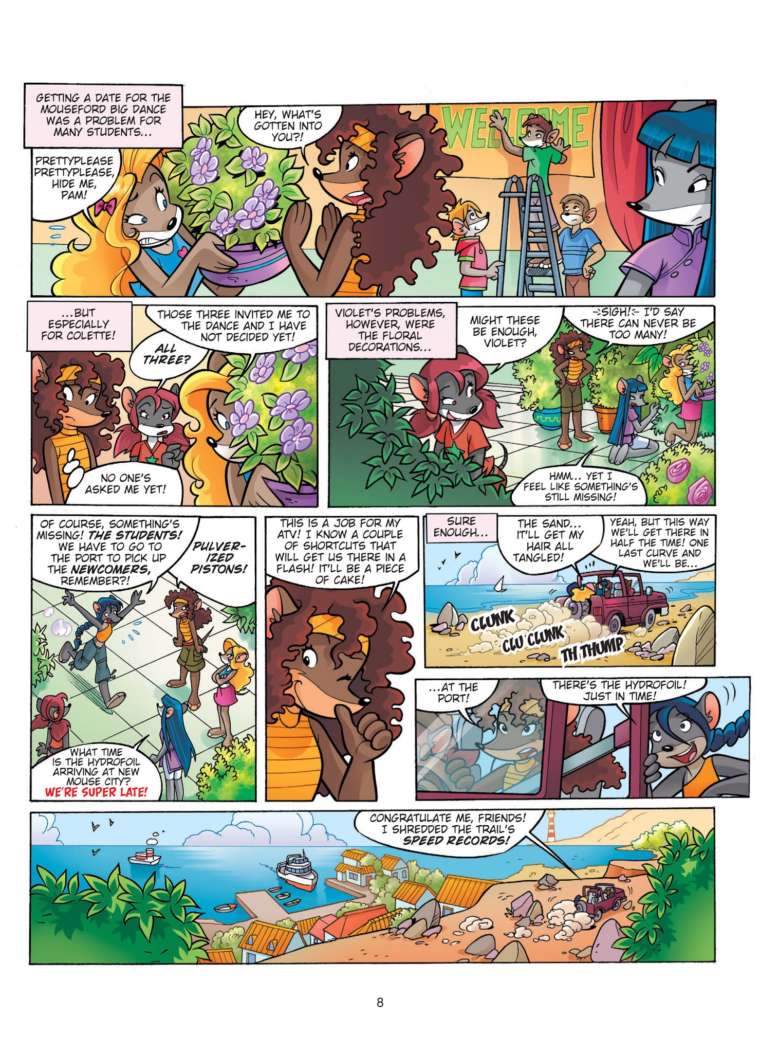 Read online Thea Stilton comic -  Issue # TPB 1 - 9