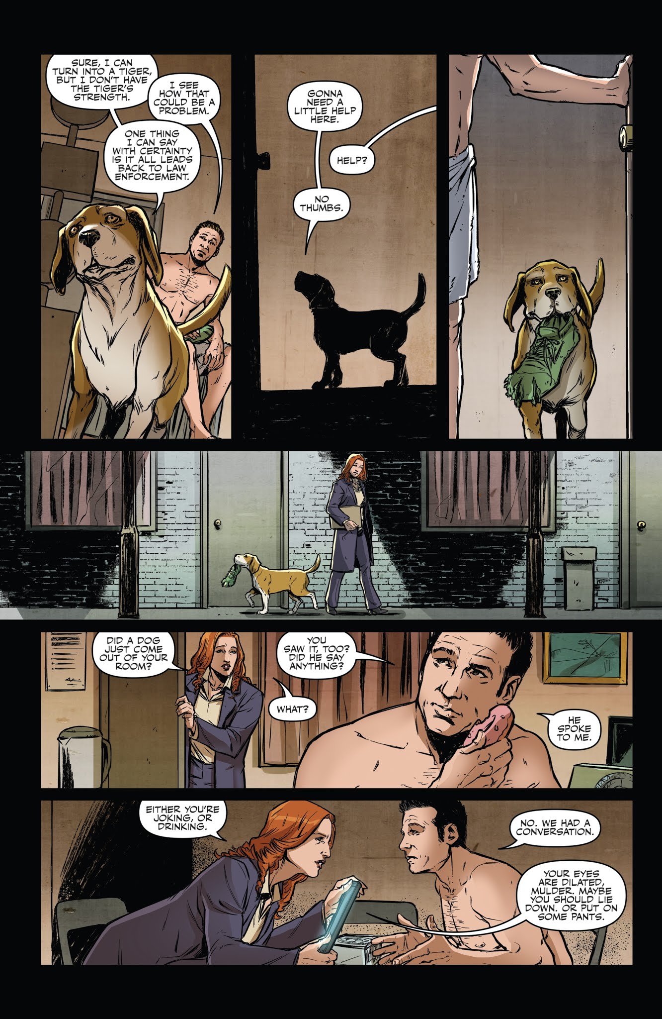 Read online The X-Files: Case Files-Hoot Goes There? comic -  Issue #2 - 8