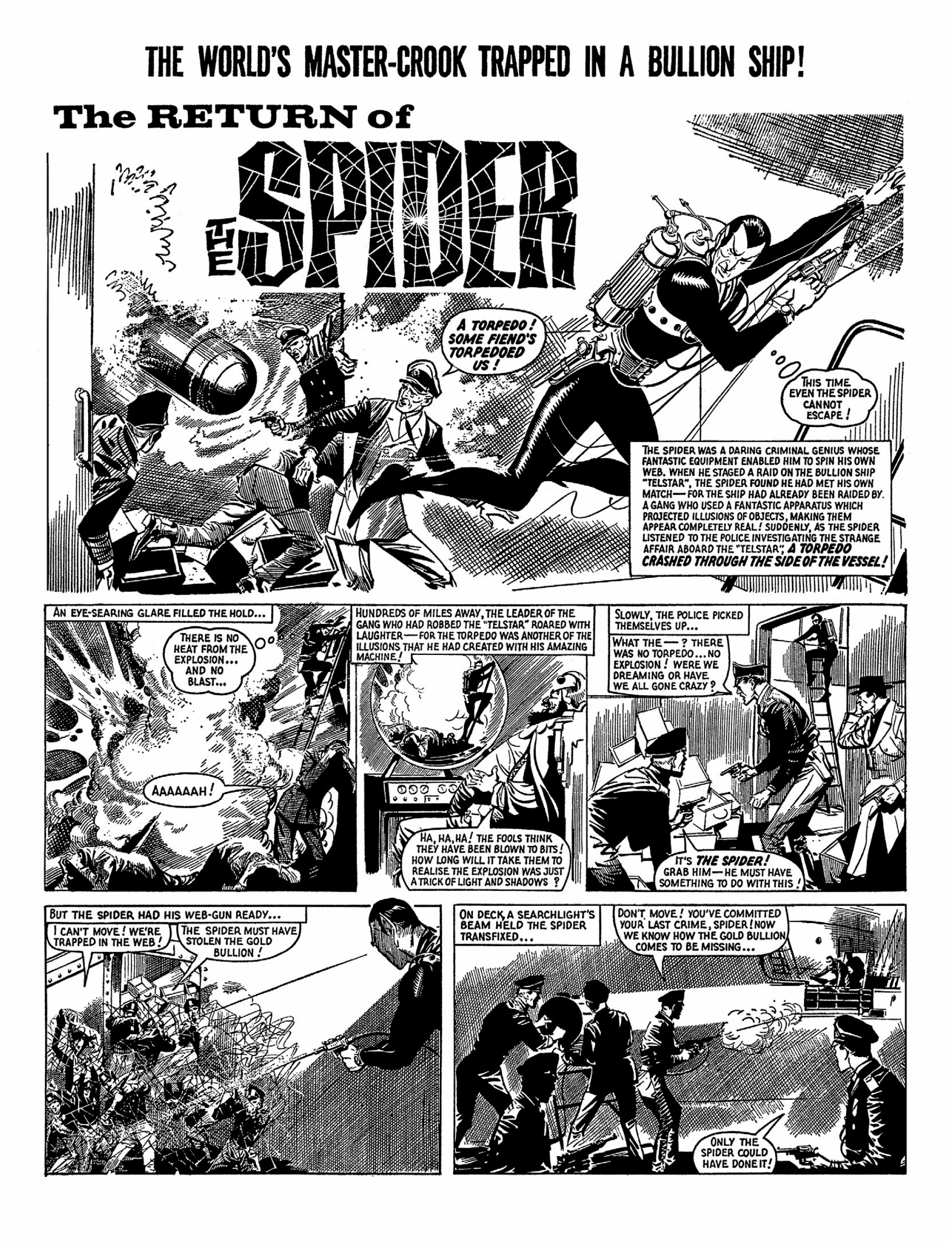 Read online The Spider's Syndicate of Crime comic -  Issue # TPB - 32