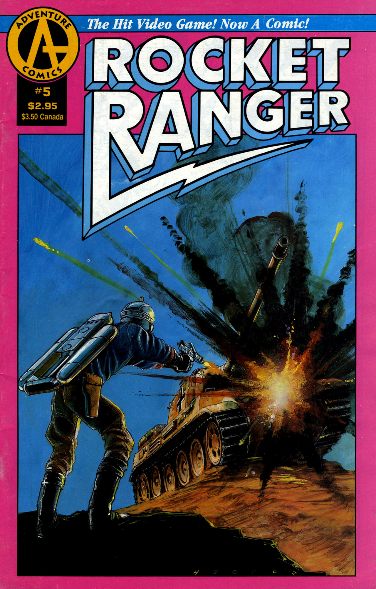 Read online Rocket Ranger comic -  Issue #5 - 1