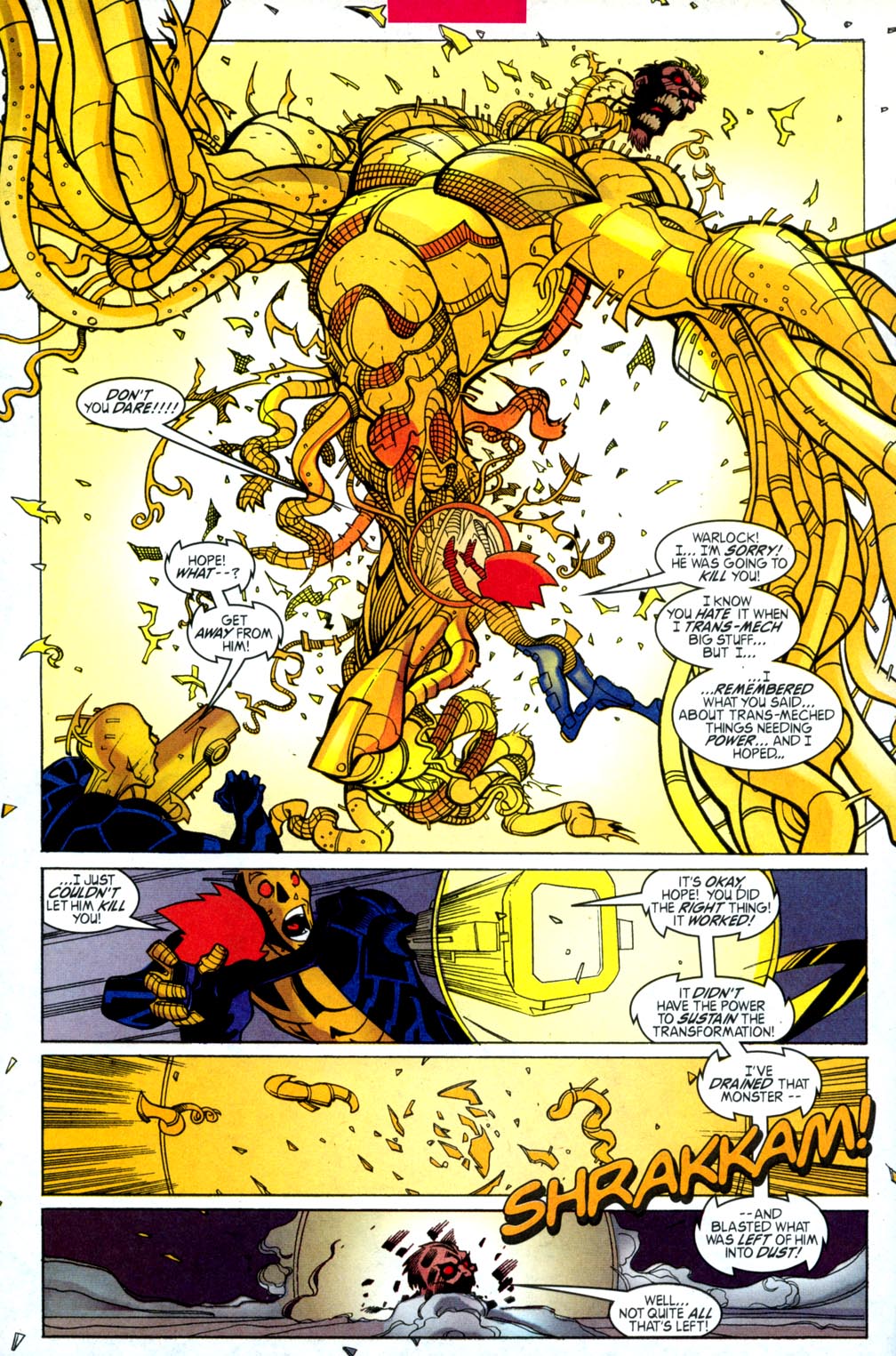 Read online Warlock (1999) comic -  Issue #6 - 19