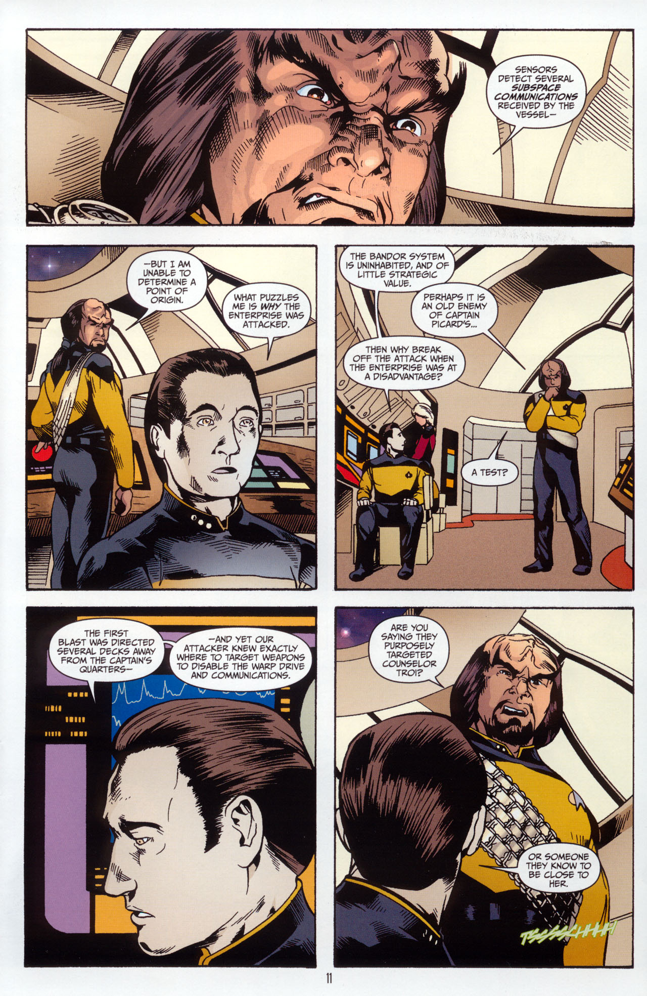 Read online Star Trek: The Next Generation: The Space Between comic -  Issue #3 - 13