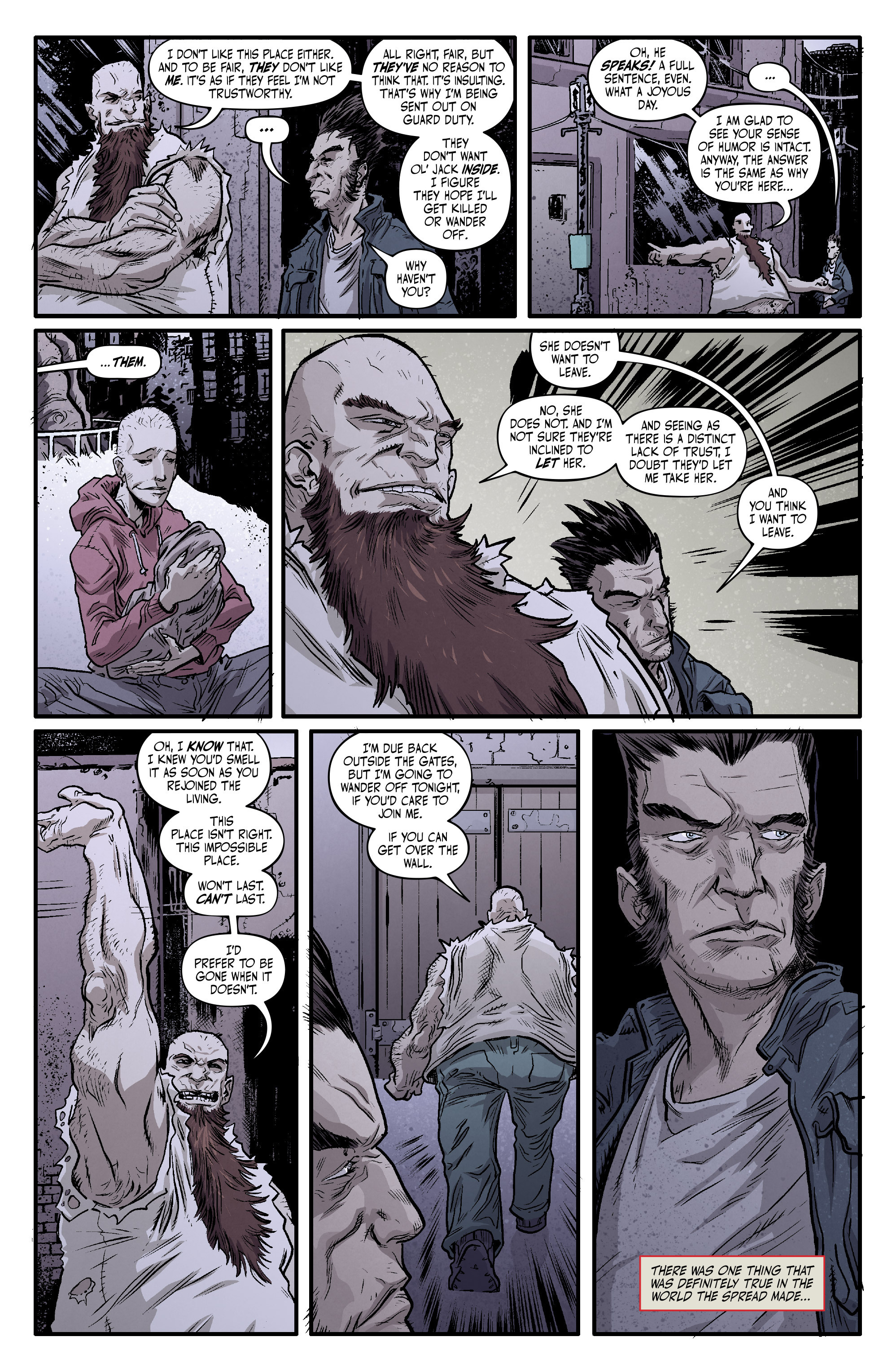 Read online Spread comic -  Issue #15 - 16