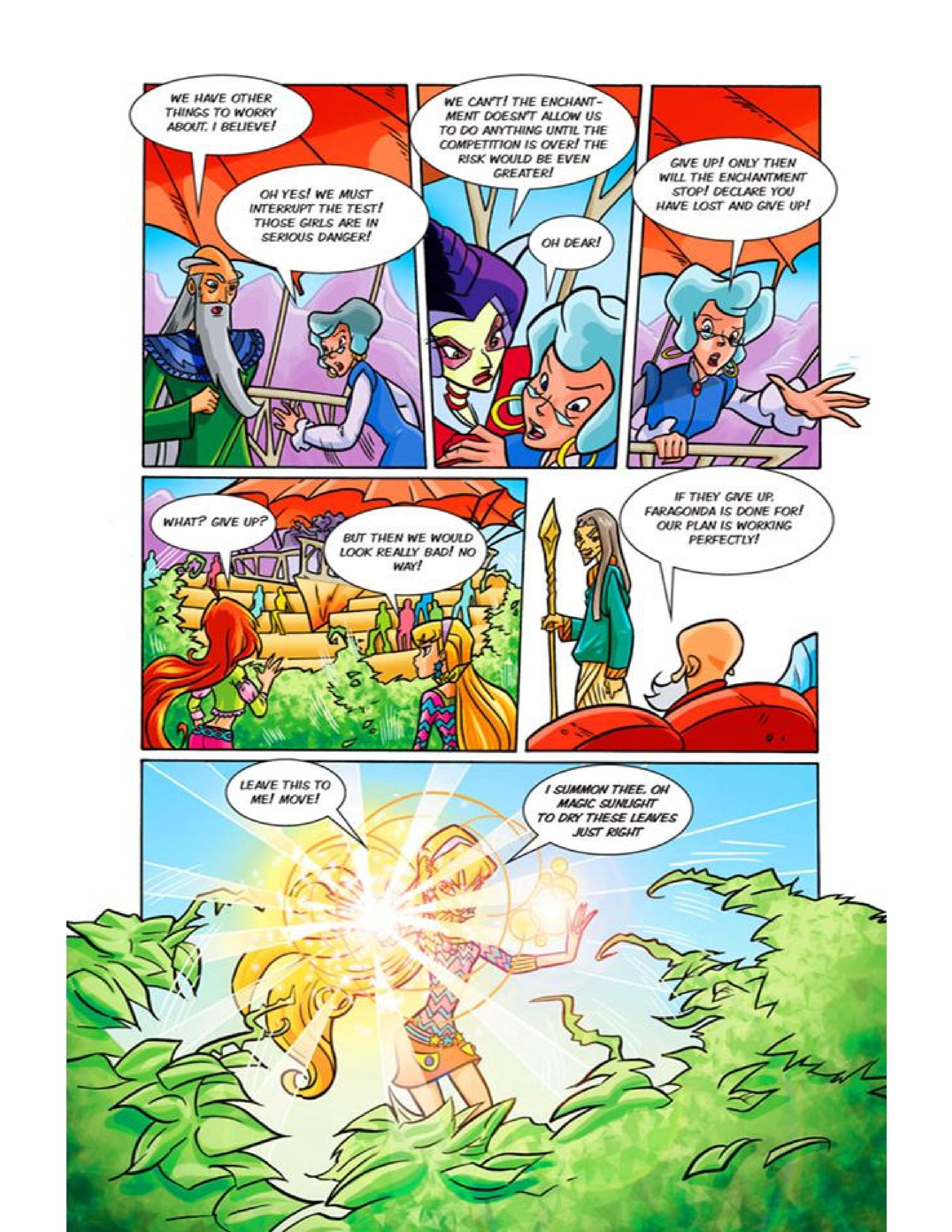 Read online Winx Club Comic comic -  Issue #29 - 34