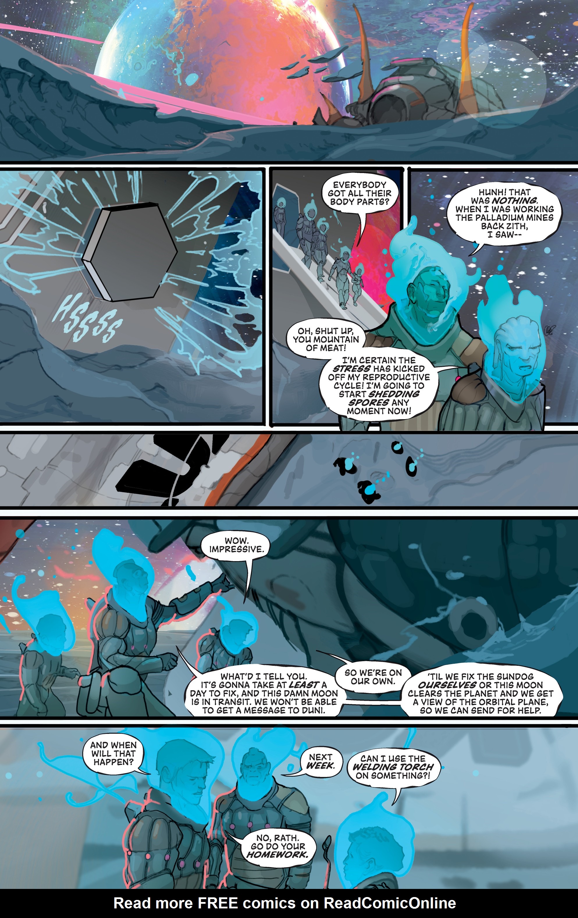 Read online Invisible Kingdom comic -  Issue #1 - 10