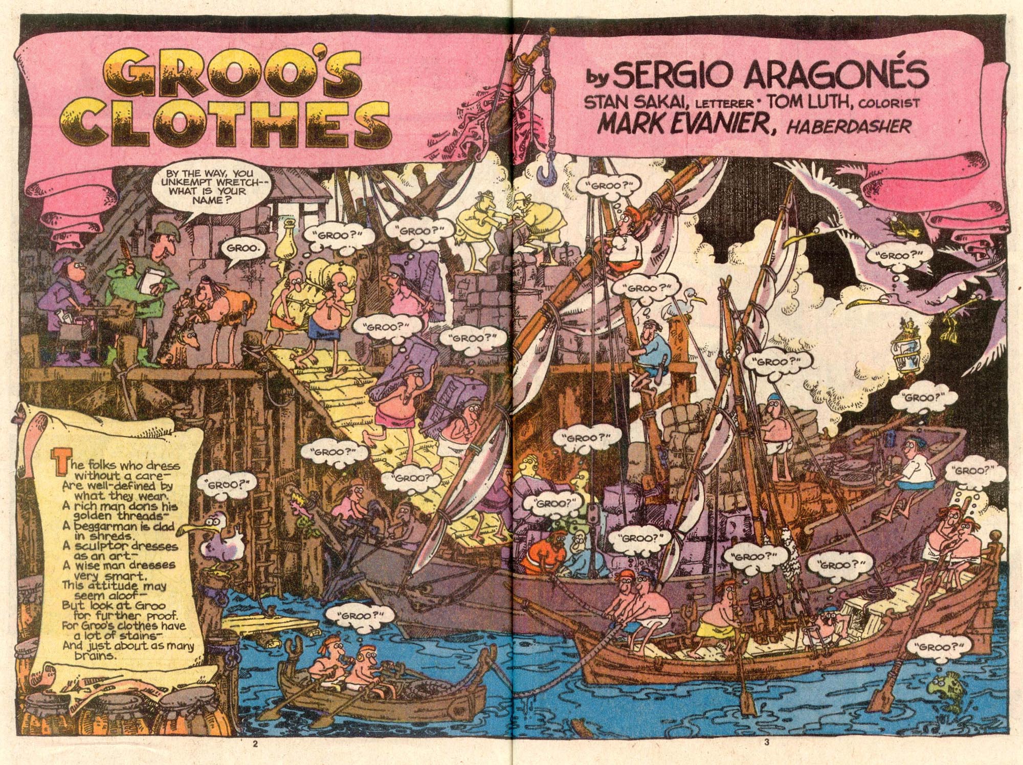 Read online Sergio Aragonés Groo the Wanderer comic -  Issue #46 - 3