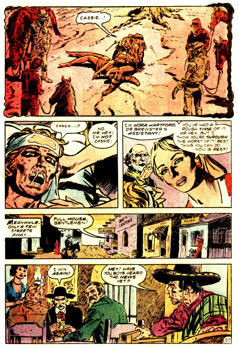 Read online Jonah Hex (1977) comic -  Issue #67 - 21