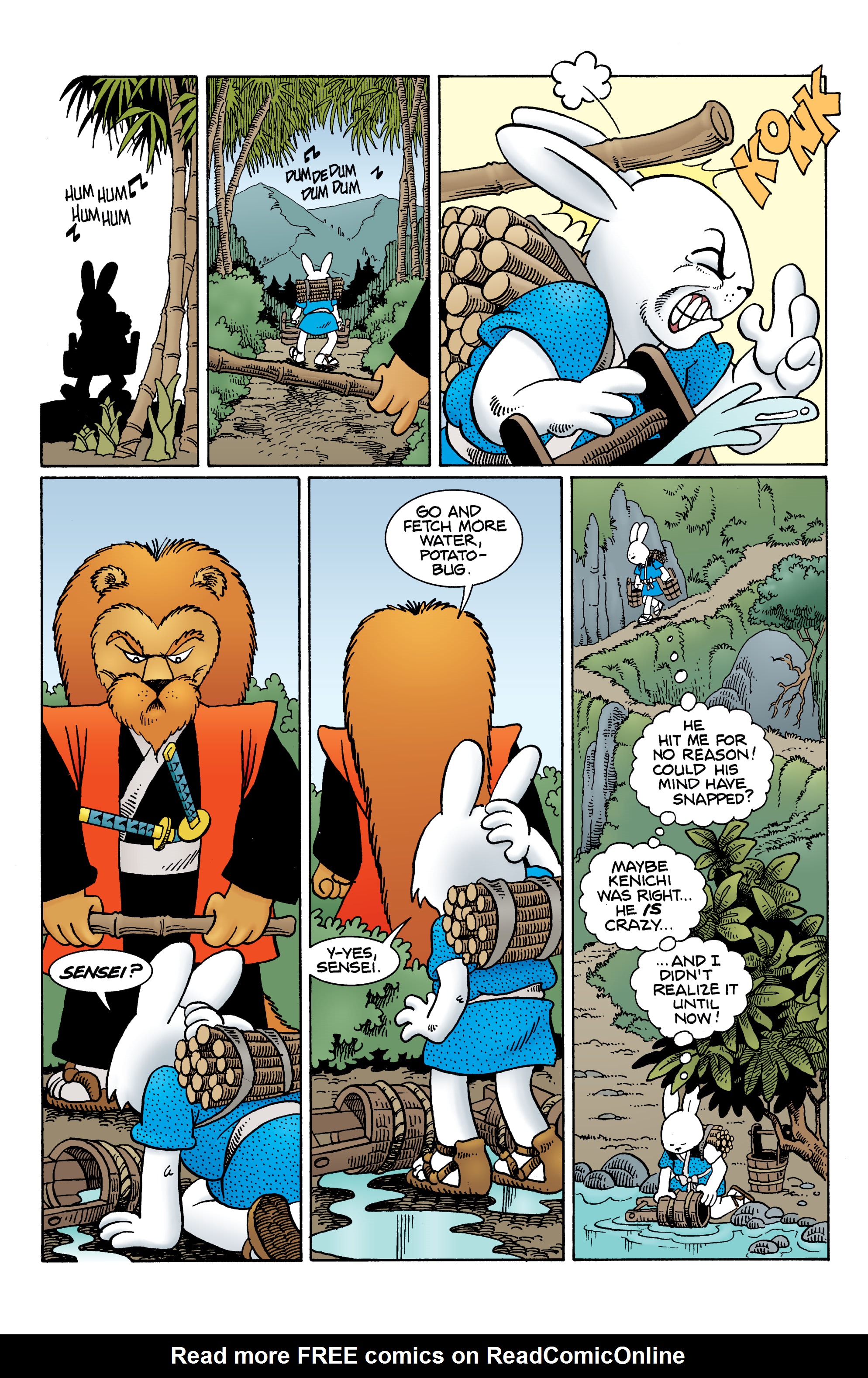 Read online Usagi Yojimbo Color Classics comic -  Issue #1 - 14