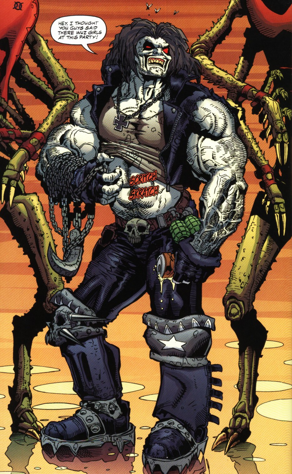 Read online Lobo/Mask comic -  Issue #1 - 5