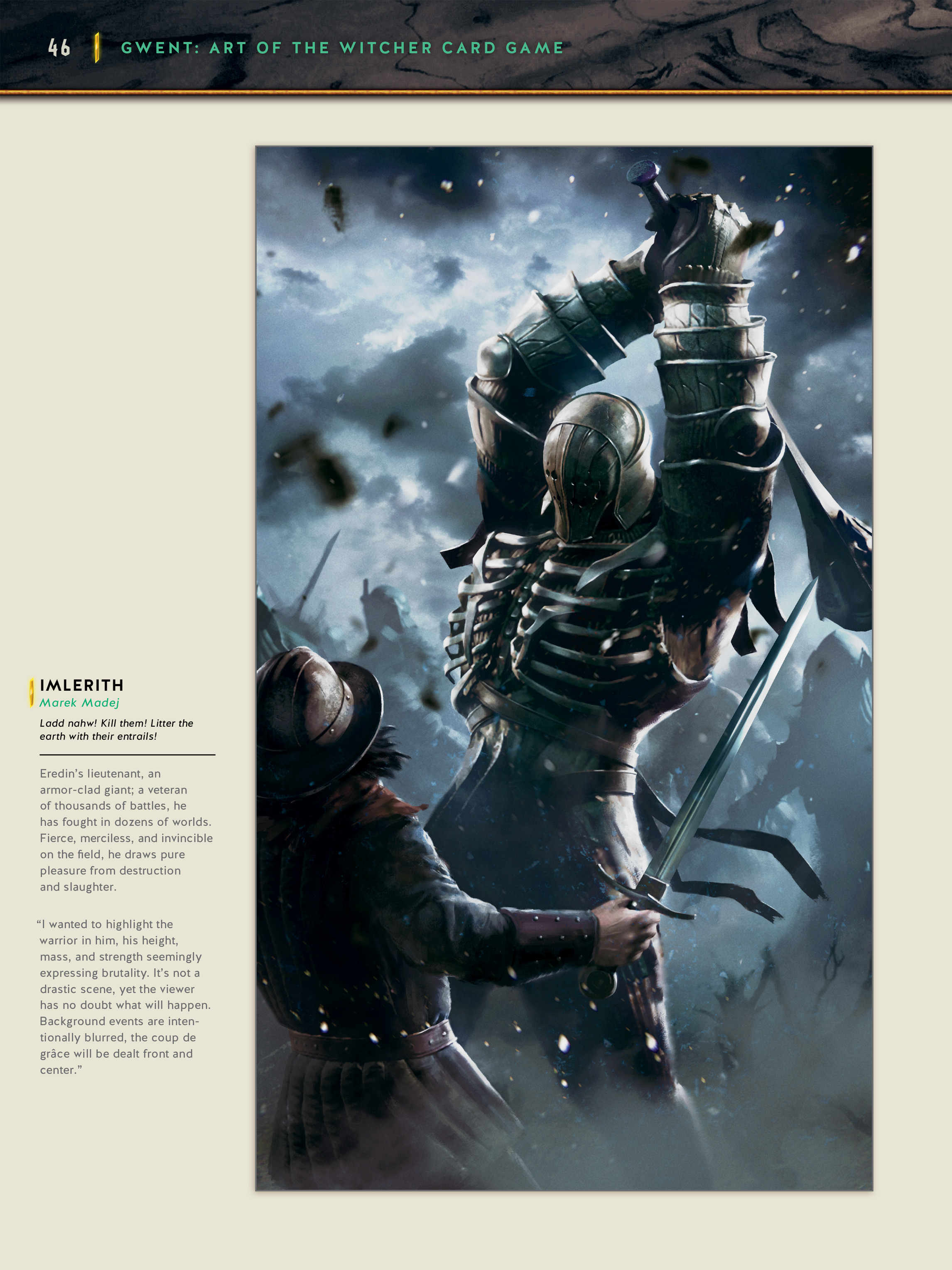 Read online Gwent: Art of the Witcher Card Game comic -  Issue # TPB (Part 1) - 41
