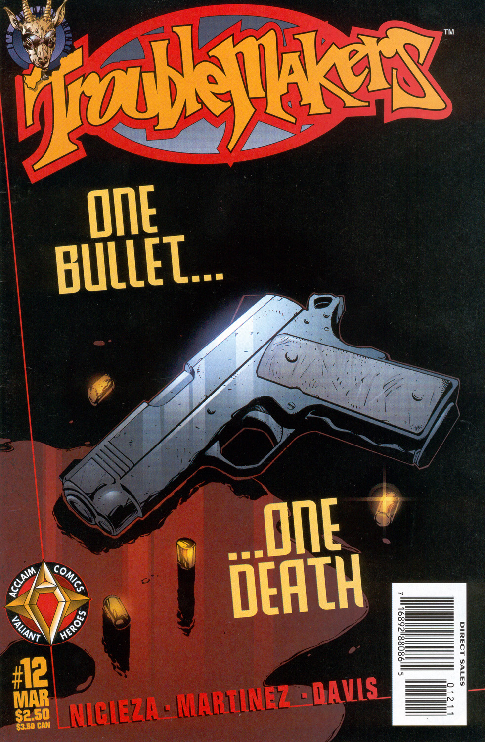 Read online Troublemakers comic -  Issue #12 - 1