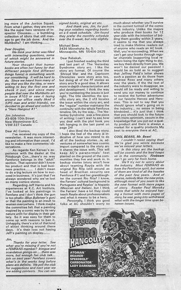 Read online Femforce comic -  Issue #104 - 28