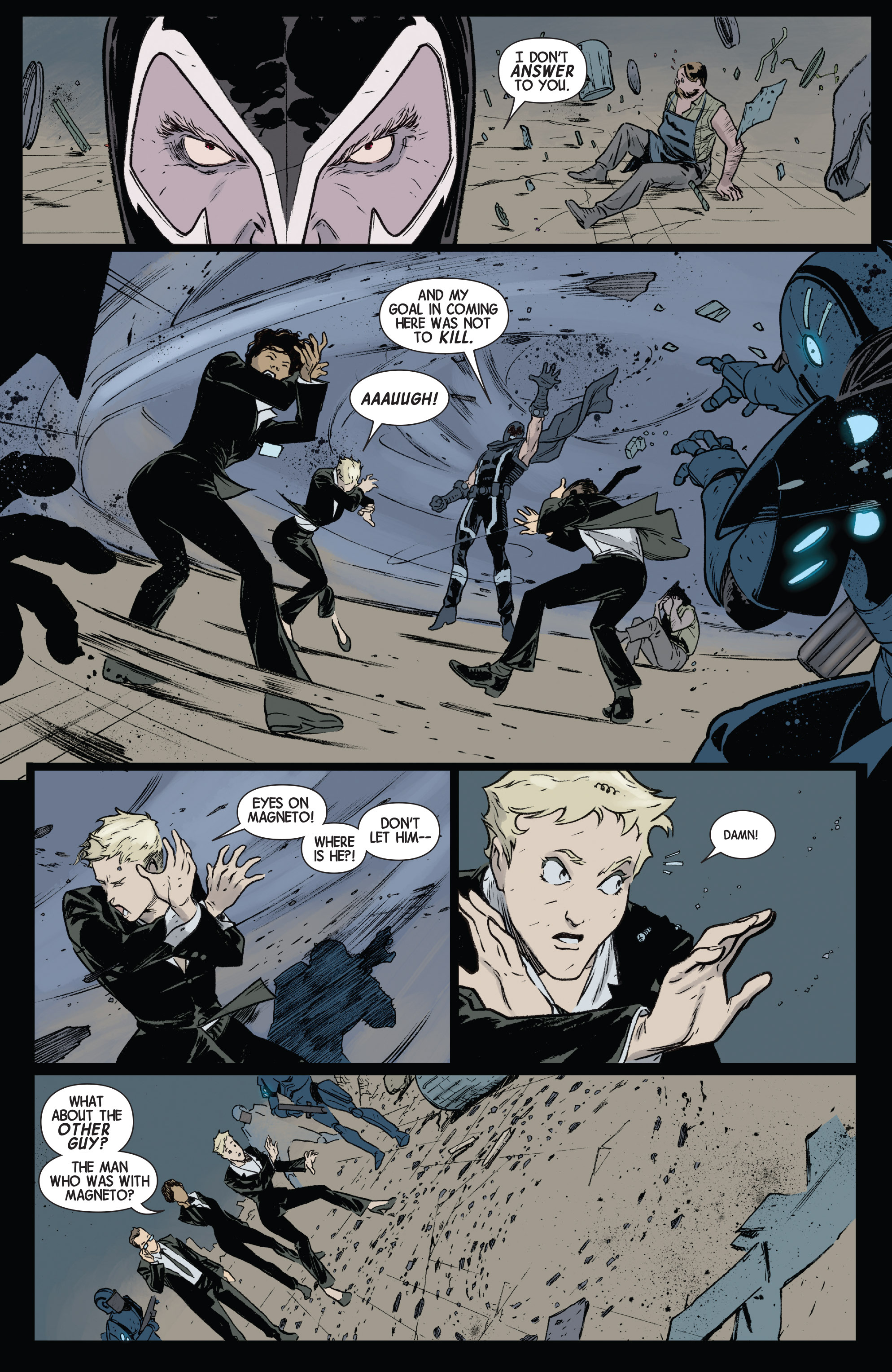 Read online Magneto comic -  Issue #8 - 21