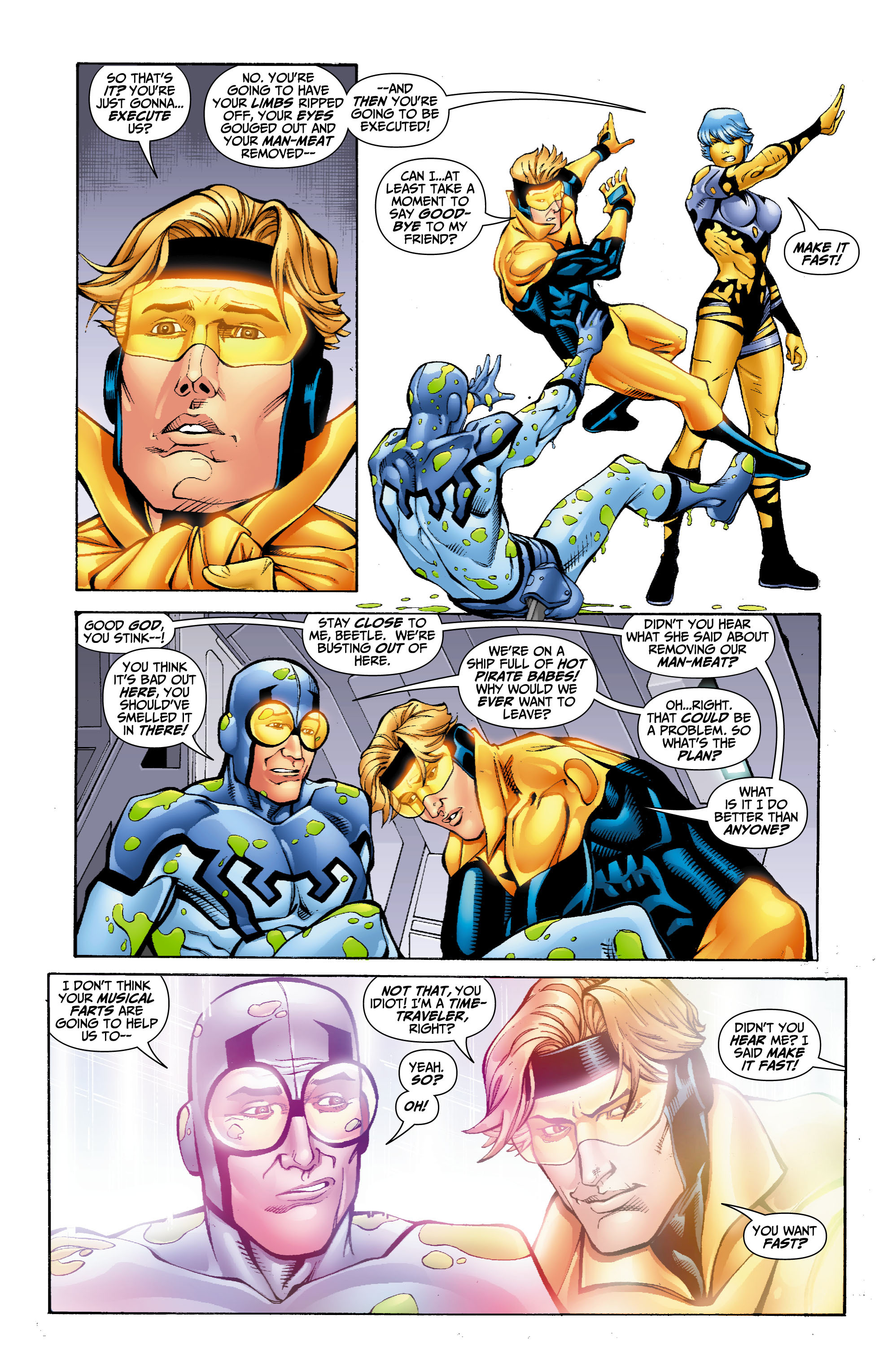 Read online Booster Gold (2007) comic -  Issue #37 - 21