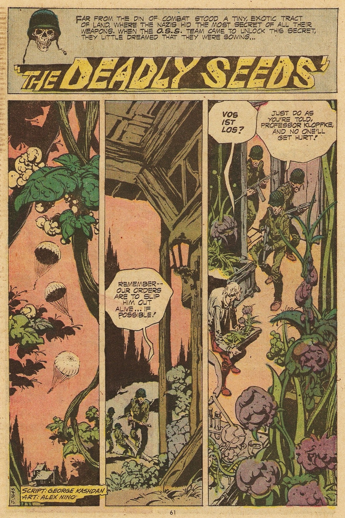 Read online Weird War Tales (1971) comic -  Issue #36 - 61