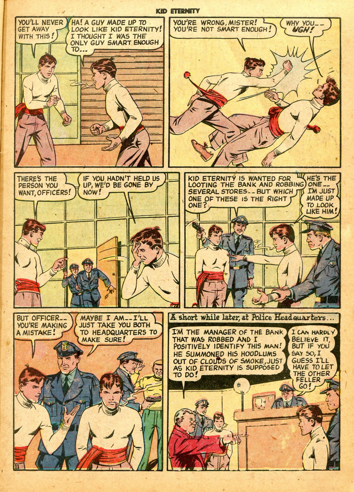 Read online Kid Eternity (1946) comic -  Issue #14 - 13