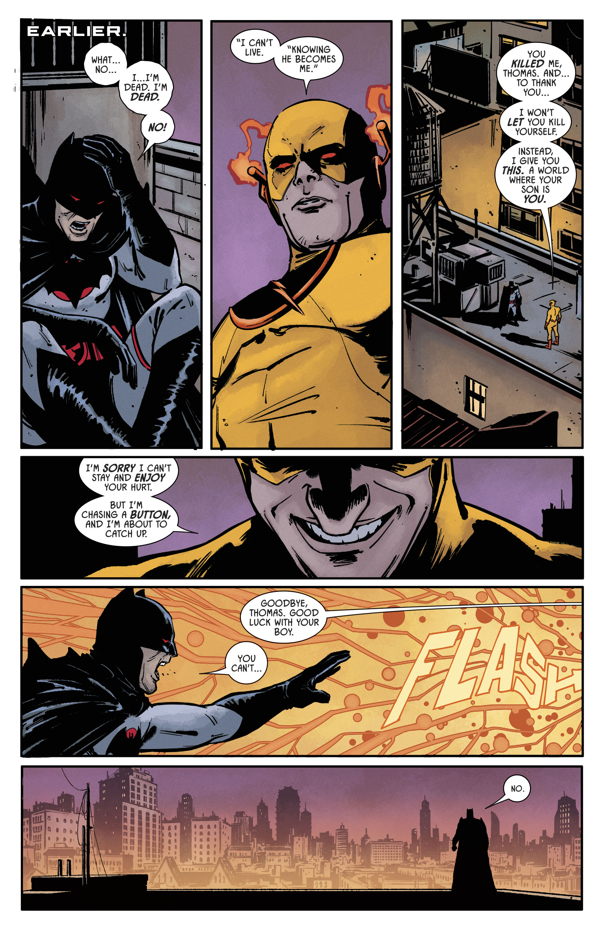 【ＤＣ宇宙相關】閃點蝙蝠俠如何來到正史世界的？原因在於一個反派想要報復他！