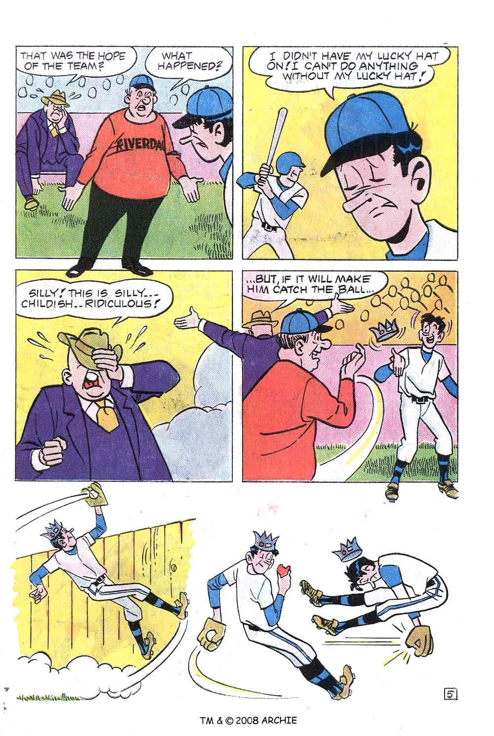 Read online Jughead (1965) comic -  Issue #256 - 7