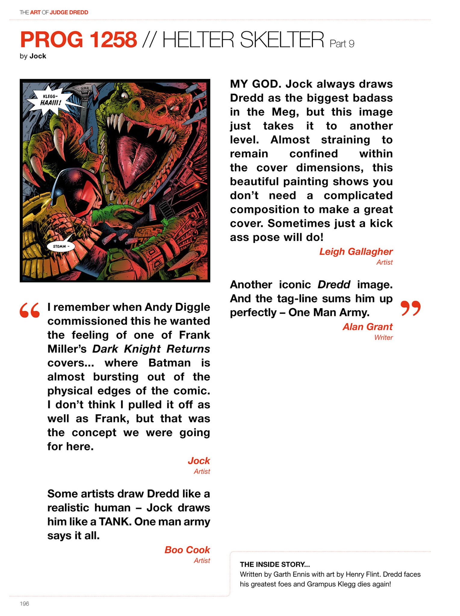 Read online The Art of Judge Dredd: Featuring 35 Years of Zarjaz Covers comic -  Issue # TPB (Part 3) - 17