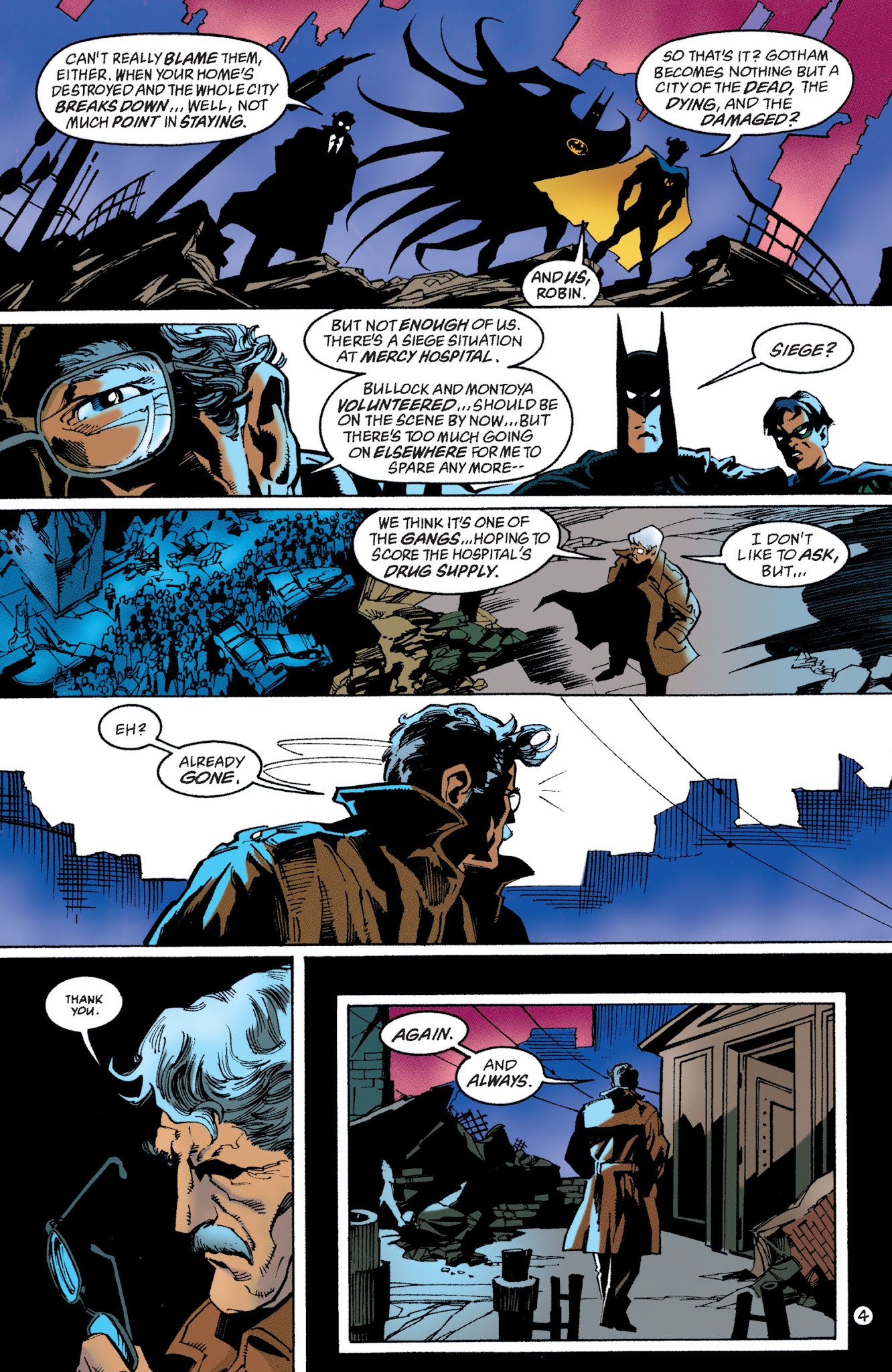 Read online Batman: Road To No Man's Land comic -  Issue # TPB 1 - 351