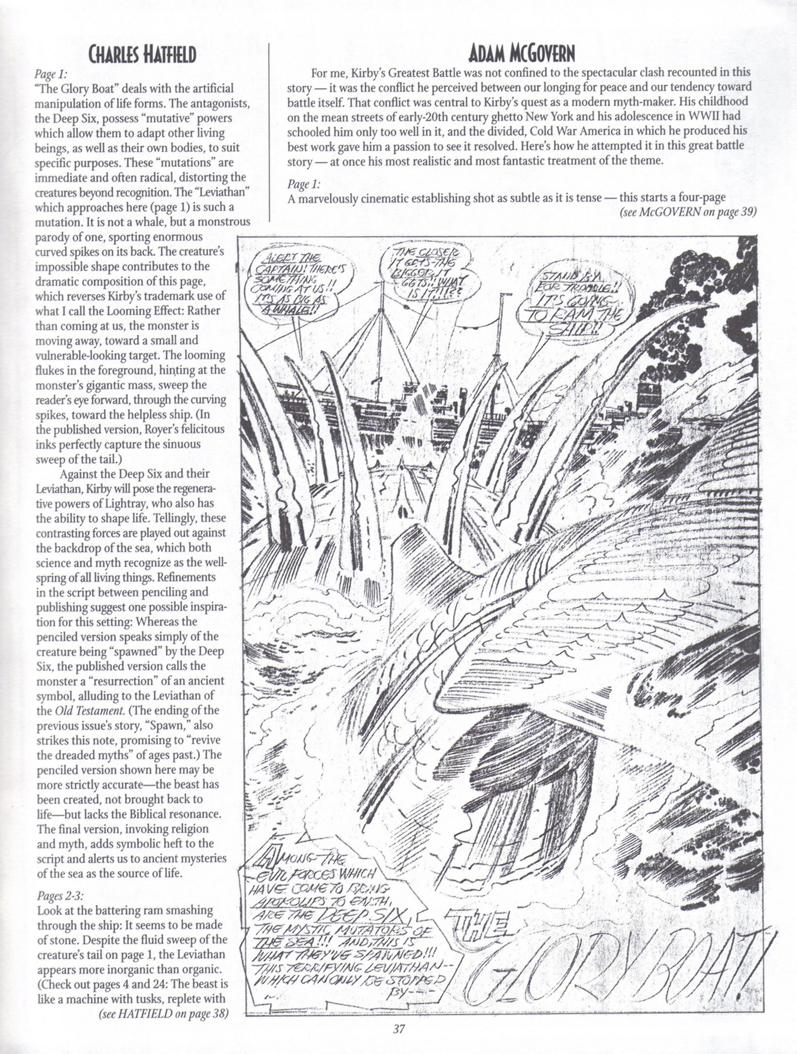 Read online The Jack Kirby Collector comic -  Issue #24 - 36