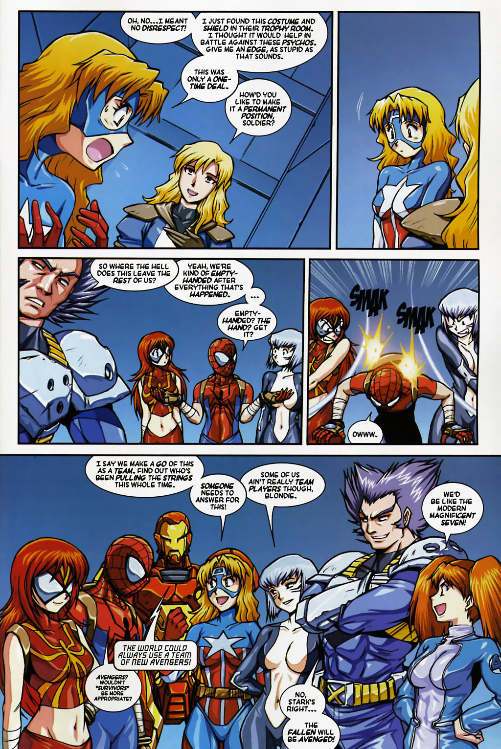 Read online New Mangaverse comic -  Issue #5 - 22