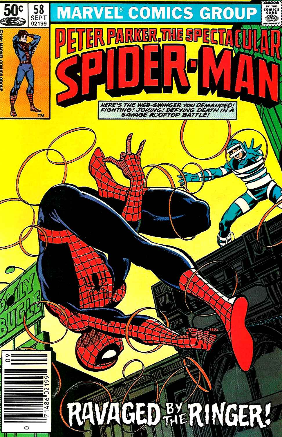 Read online The Spectacular Spider-Man (1976) comic -  Issue #58 - 1