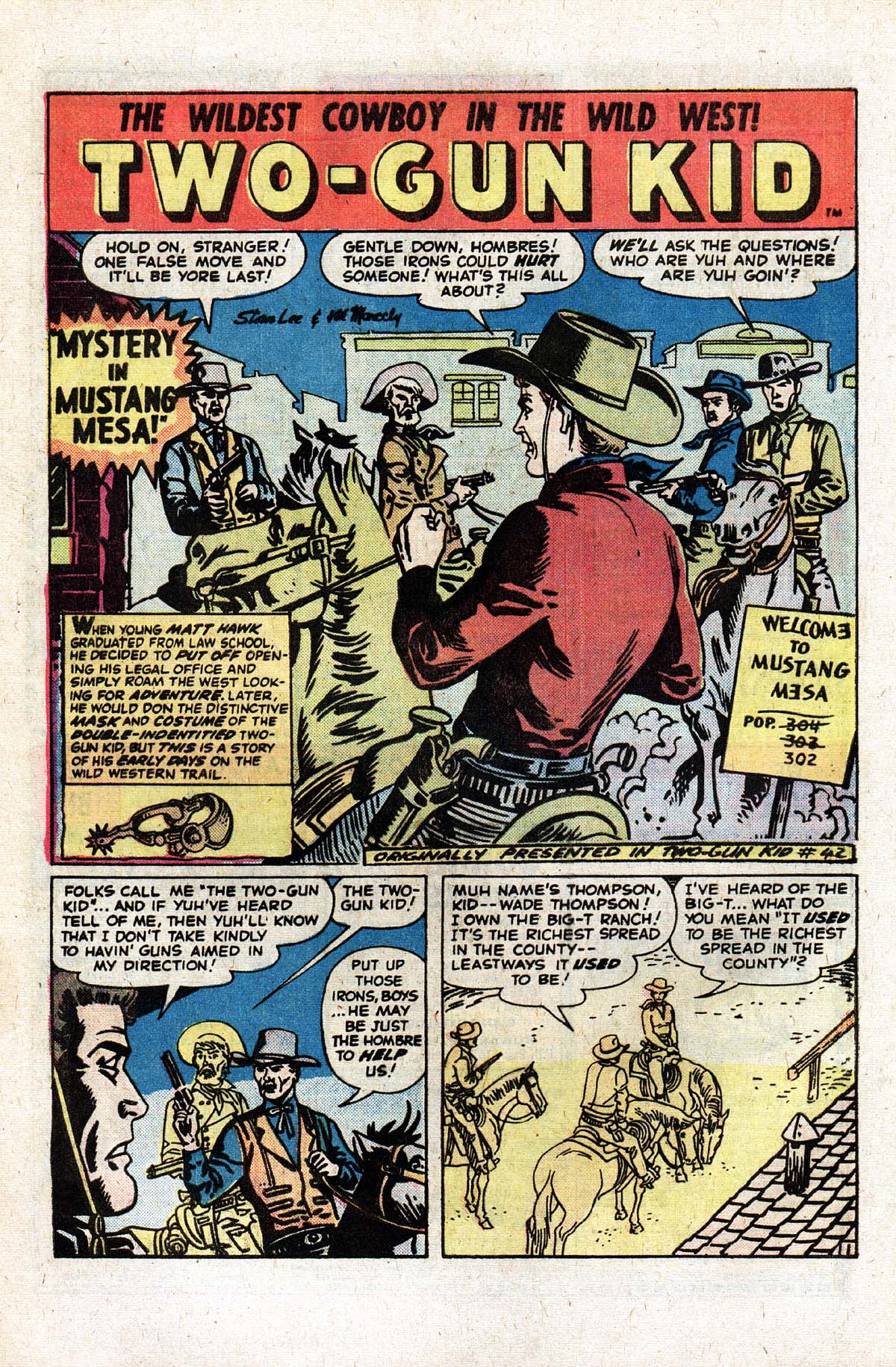 Read online The Mighty Marvel Western comic -  Issue #37 - 19